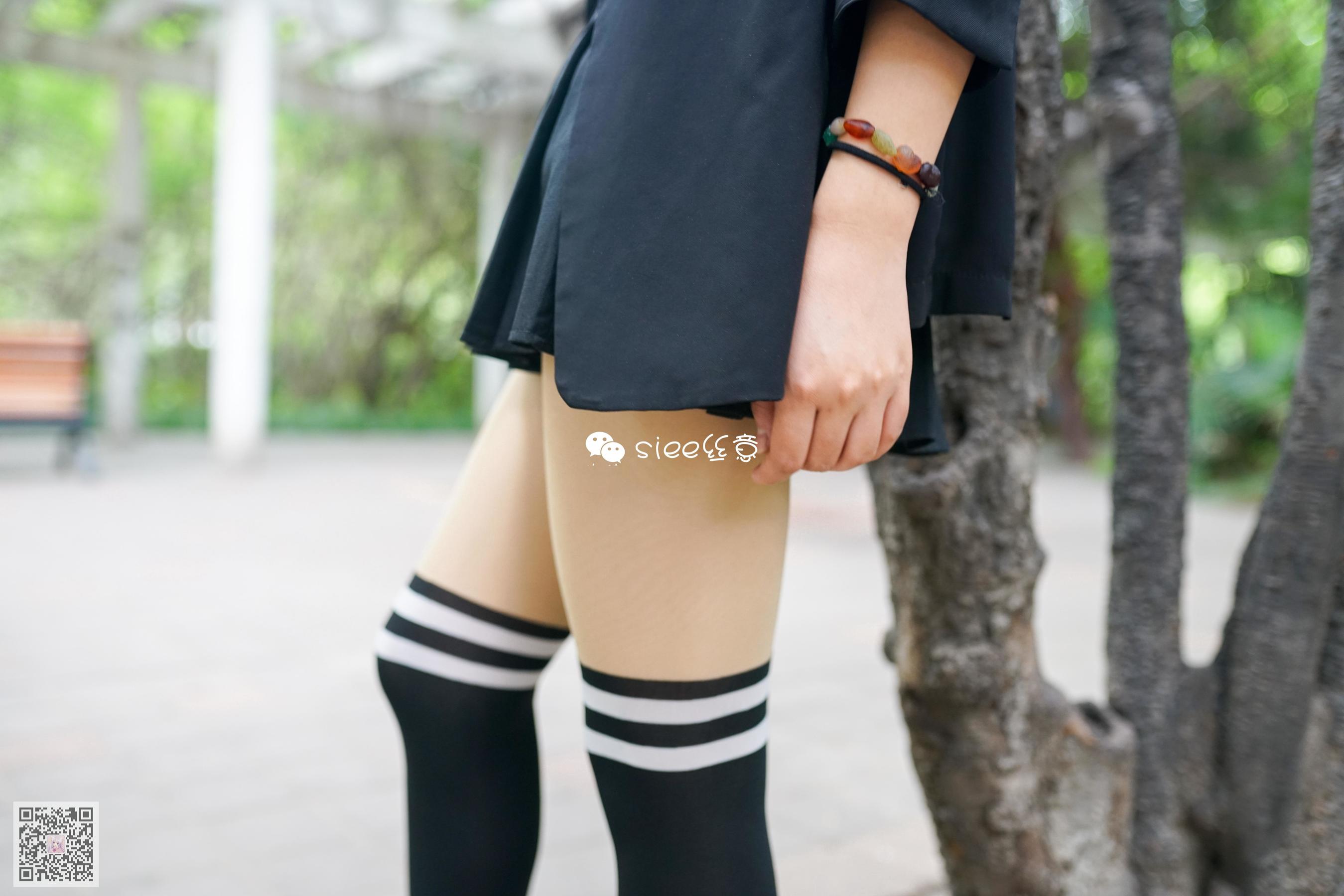 [丝意SIEE] 嫣然 走在晨光里的学妹  第16张