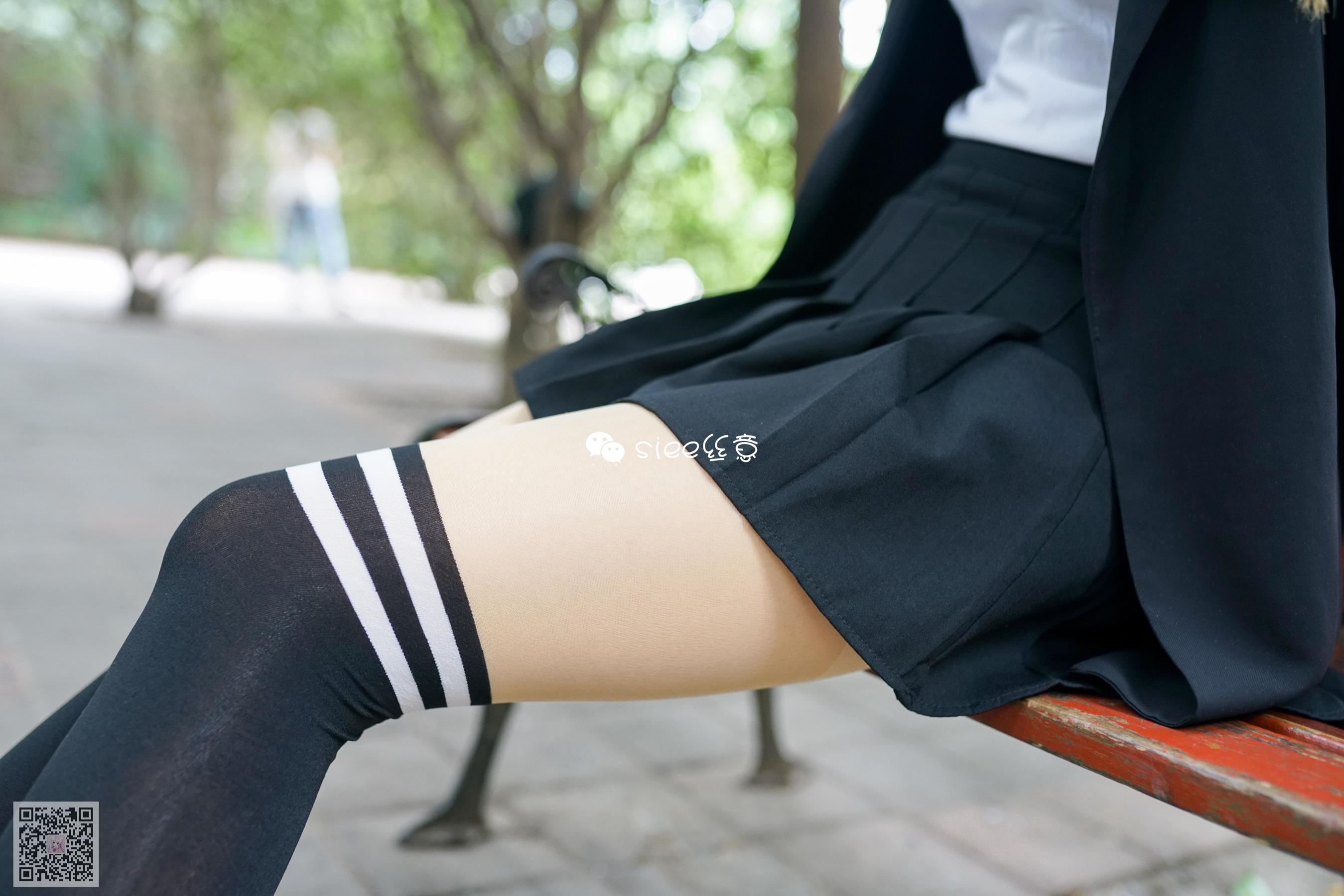 [丝意SIEE] 嫣然 走在晨光里的学妹  第3张