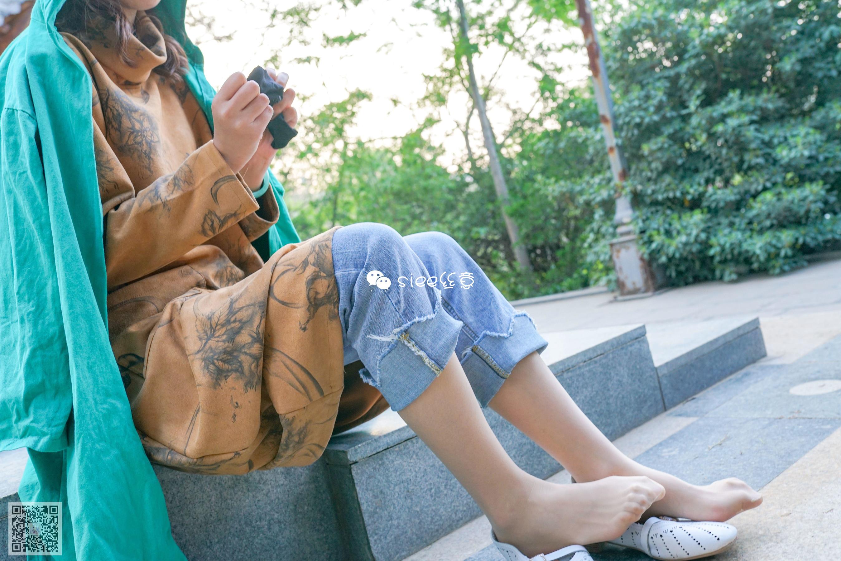 [丝意SIEE] 叶子 牛仔裤里的秘密  第29张