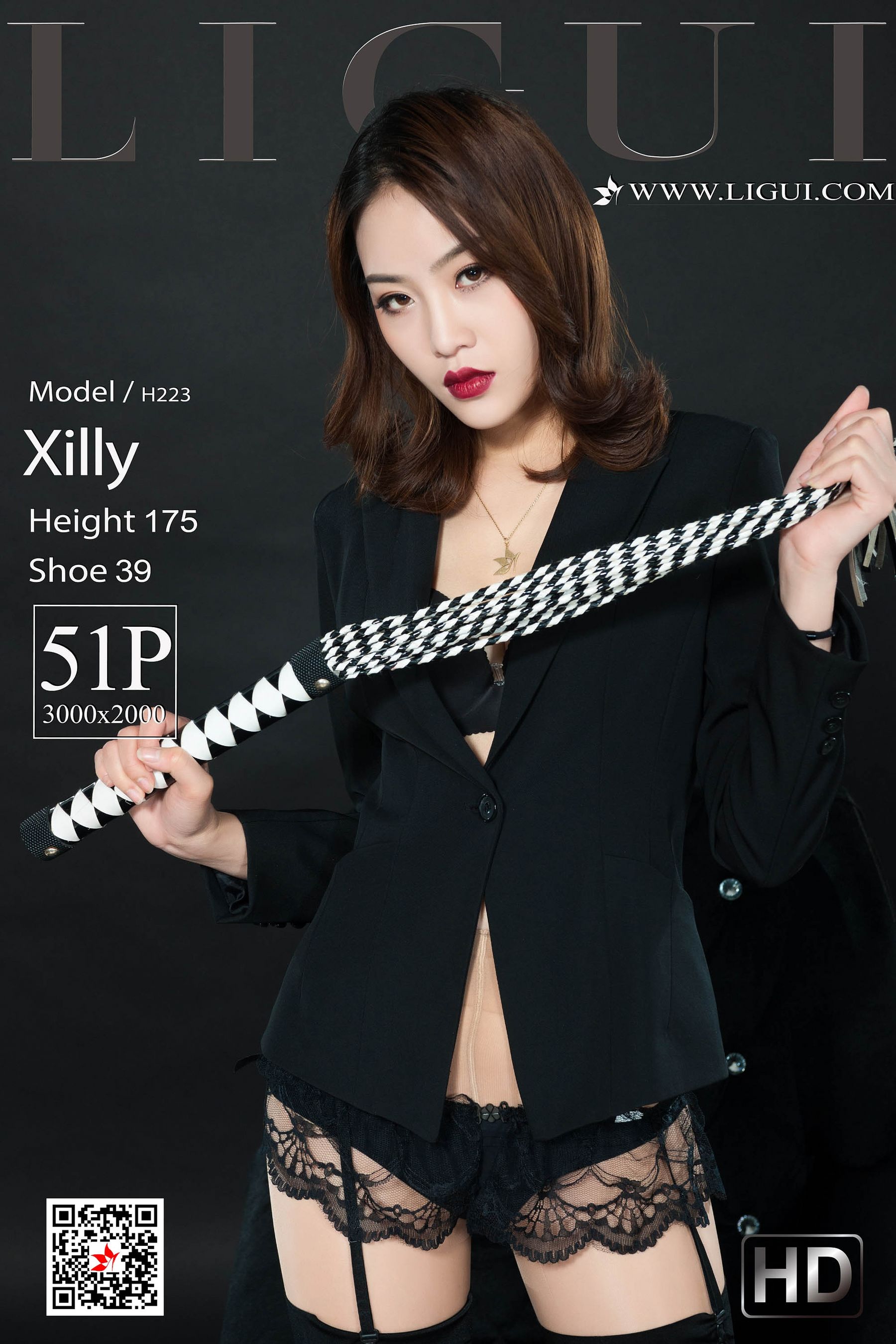 [丽柜Ligui] 网络丽人 Model Xilly