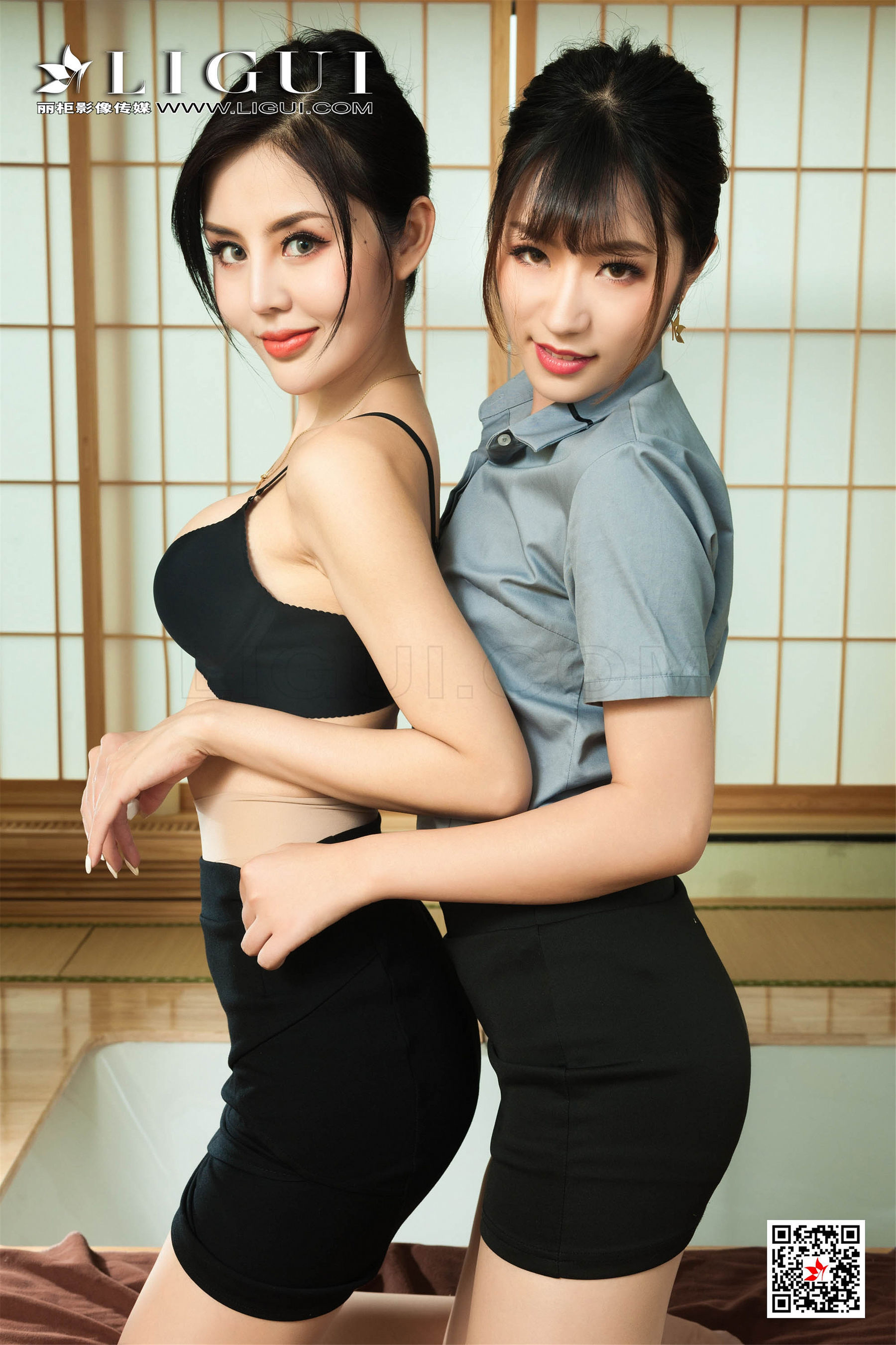 [丽柜LIGUI] 网络丽人 Model 安娜Anna&凉儿  第9张