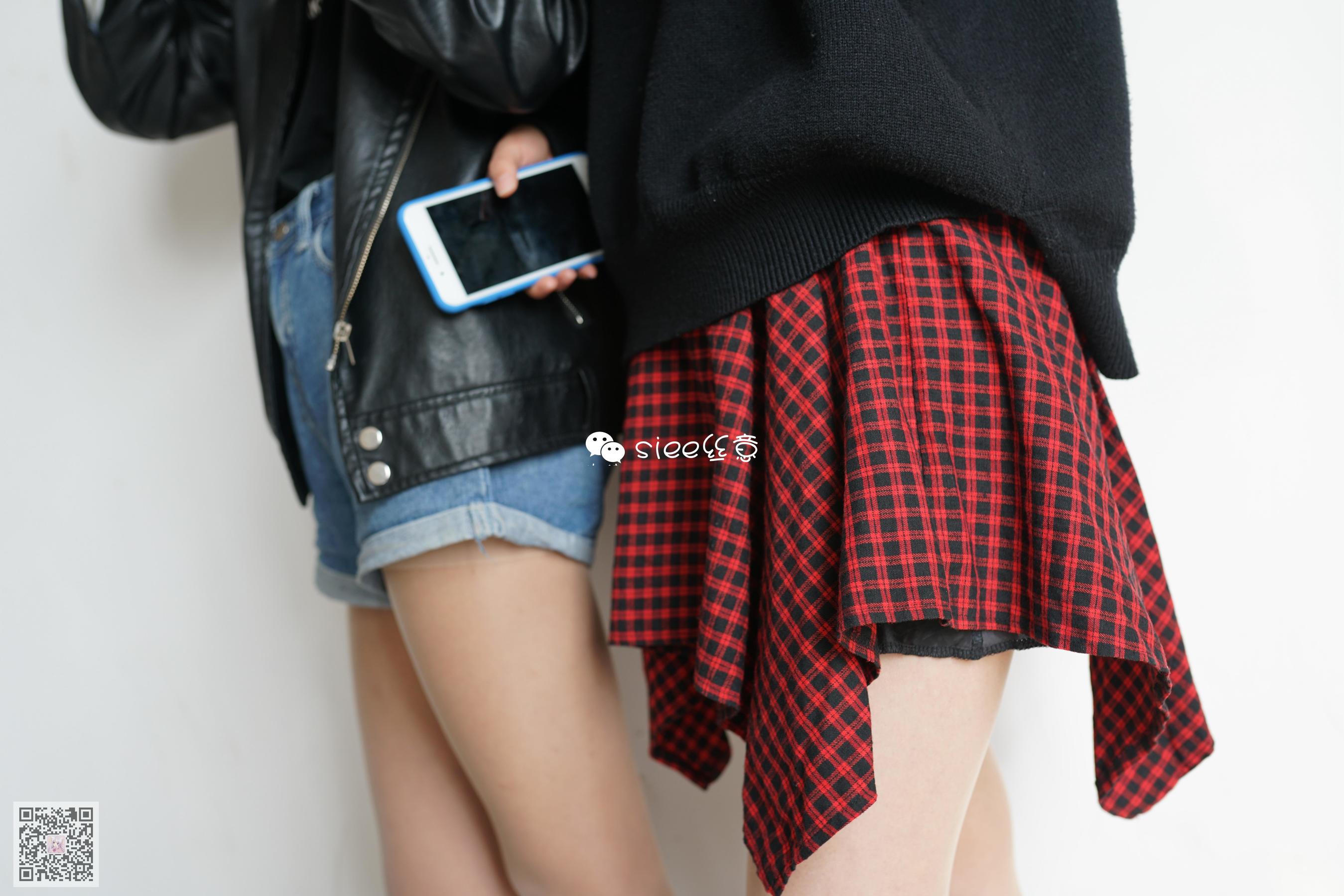 [丝意SIEE] No.283 静静&素素 闺蜜的薄丝  第14张