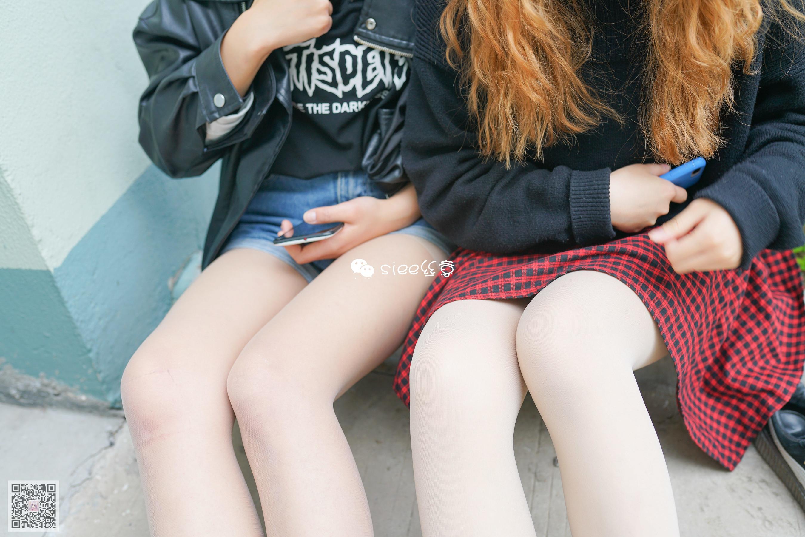 [丝意SIEE] No.292 静静&素素 闺蜜情深2  第9张