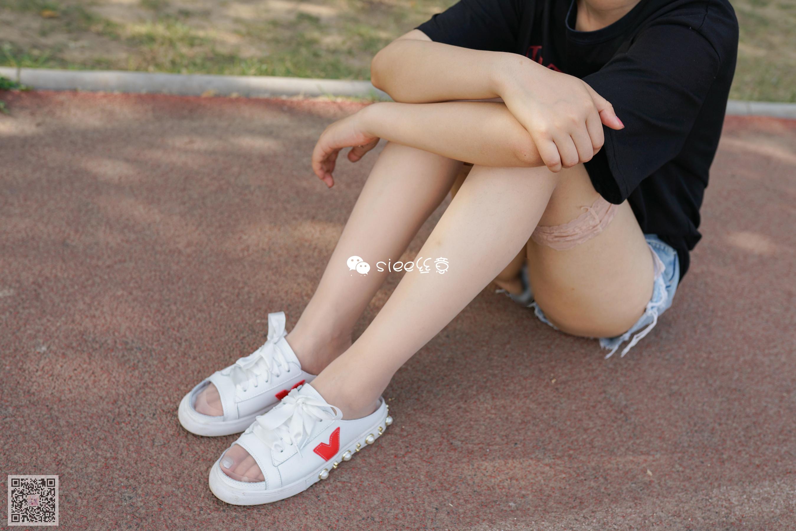 [丝意SIEE] No.299 晶晶 操场的故事  第3张