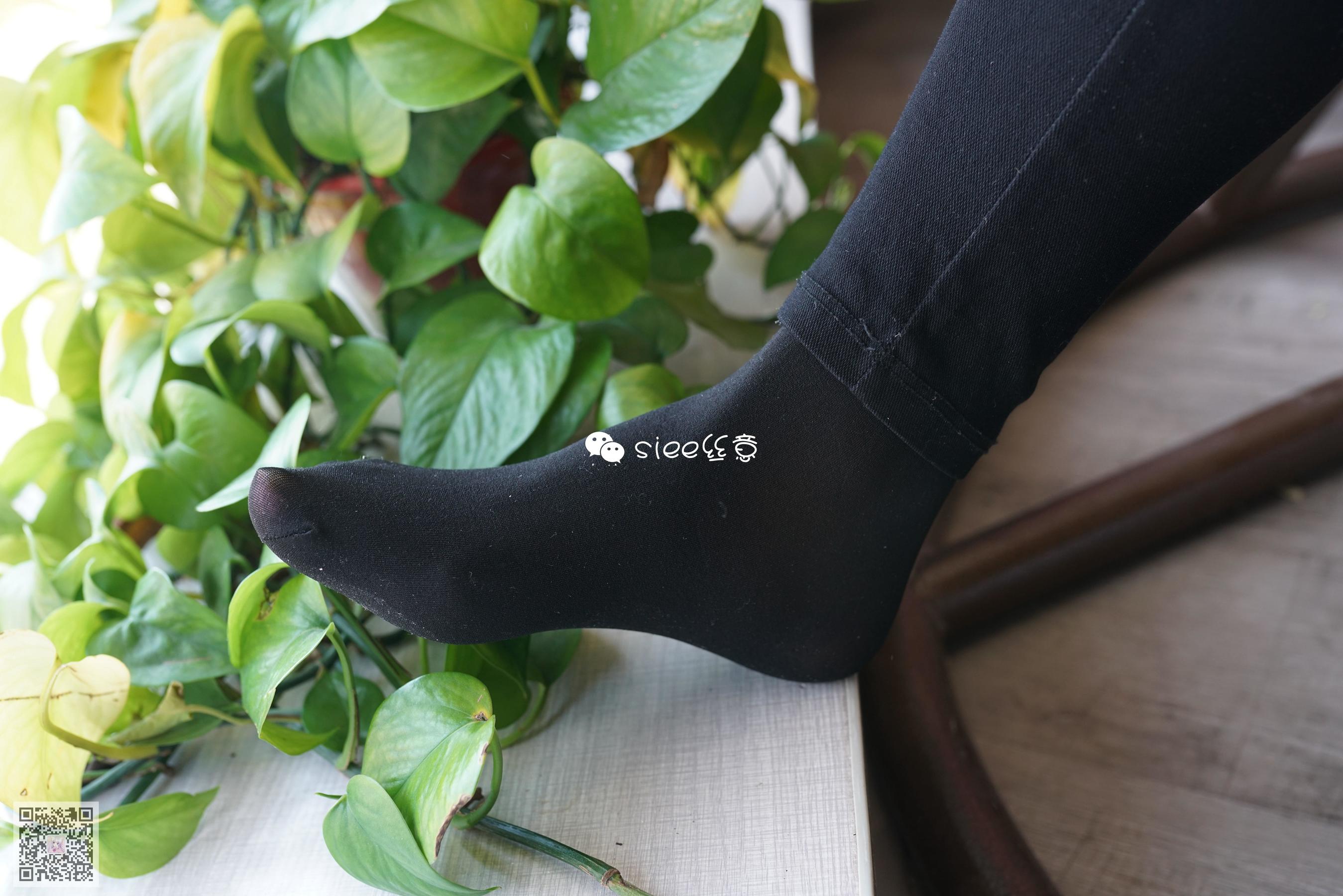 [丝意SIEE] No.298 佩佩 裤子里的拼接丝  第1张