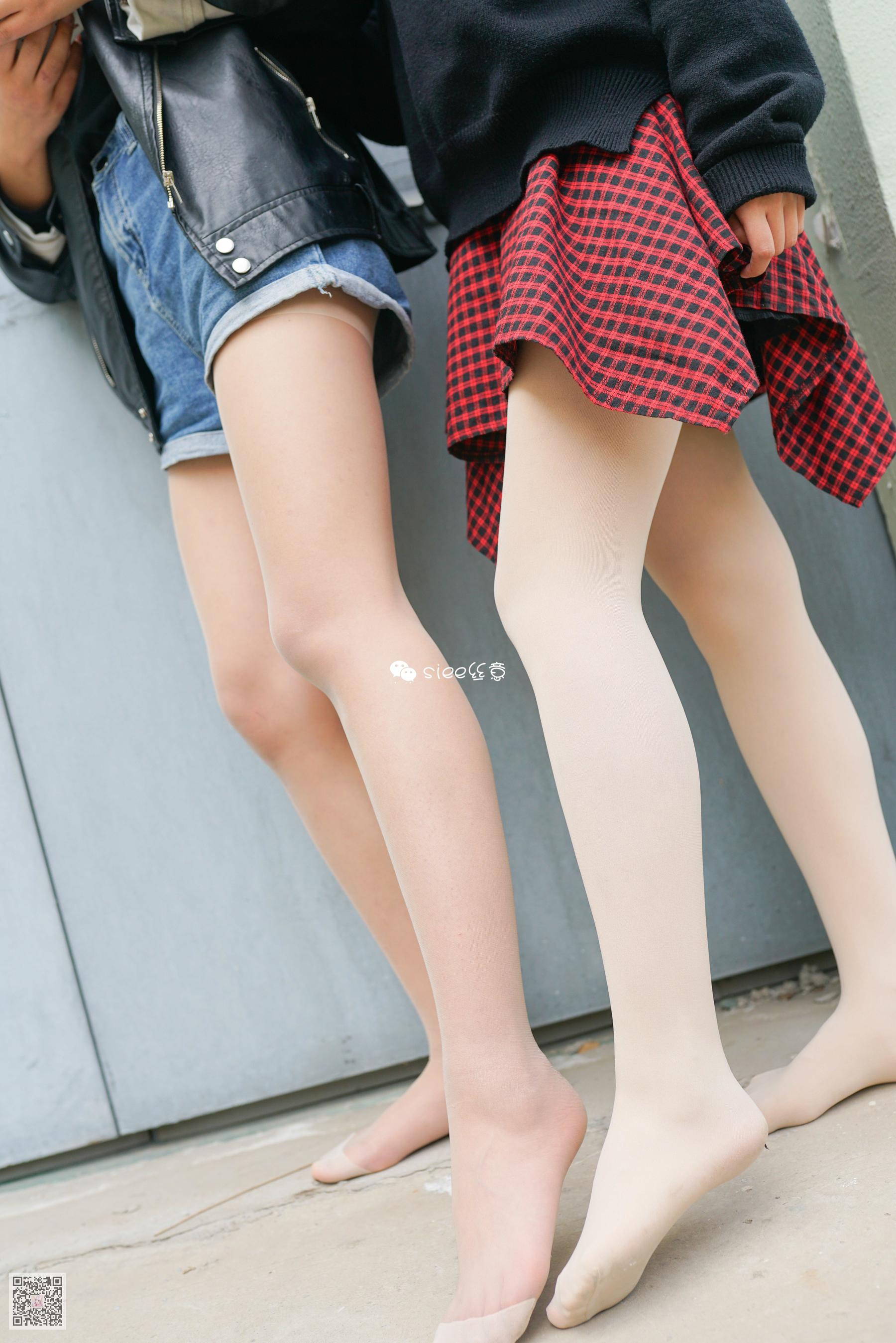 [丝意SIEE] No.292 静静&素素 闺蜜情深2  第1张