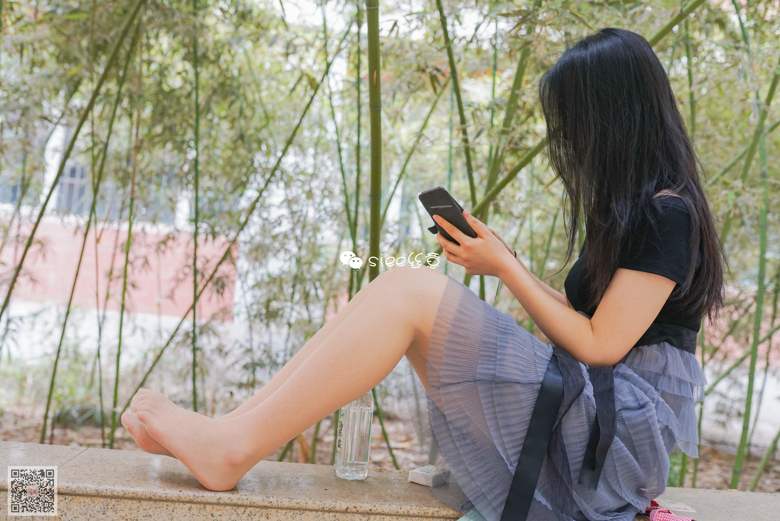 [丝意SIEE] No.300 静心 气质学姐，遇见  第36张