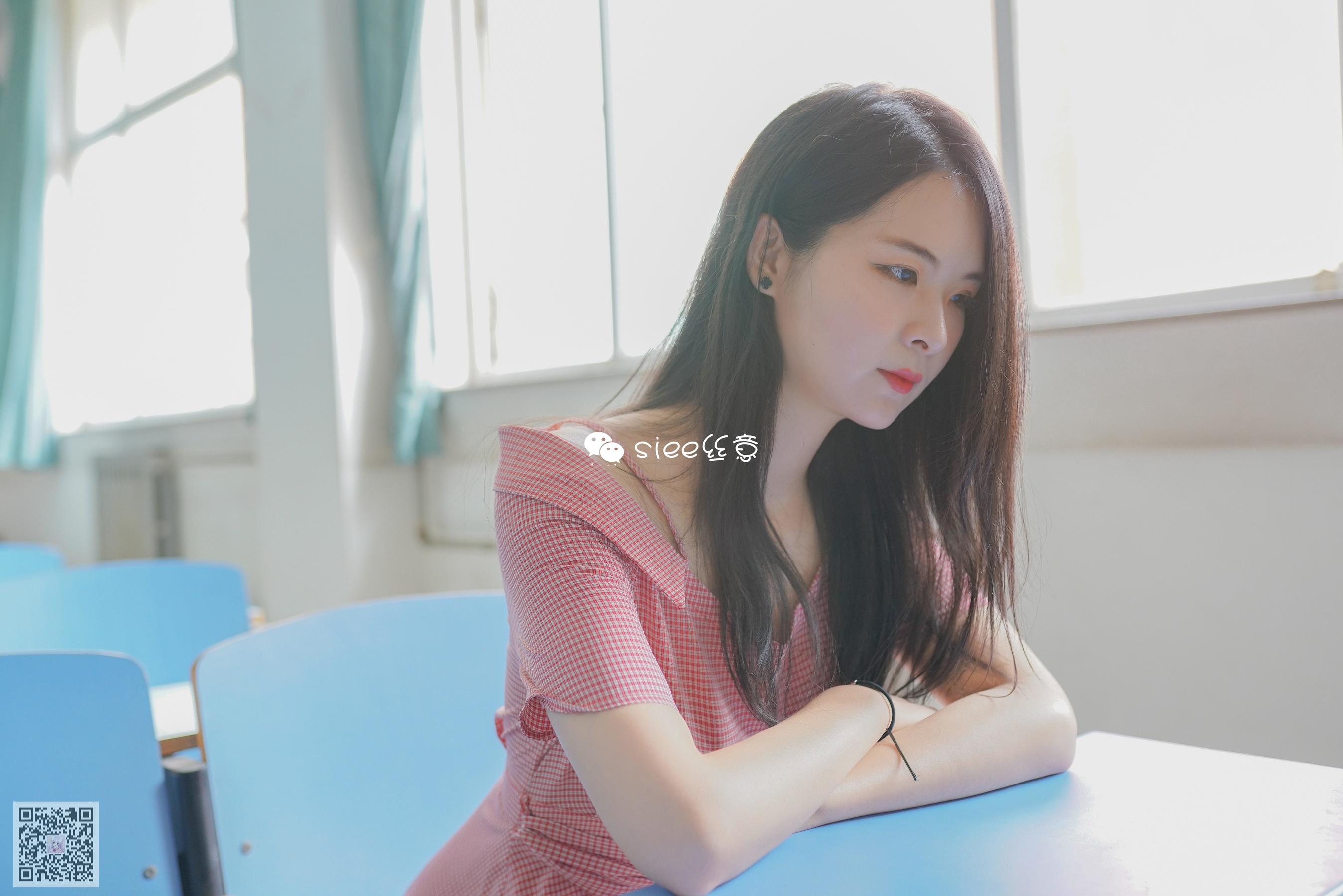 [丝意SIEE] No.302 静心 学姐，毕业季  第4张