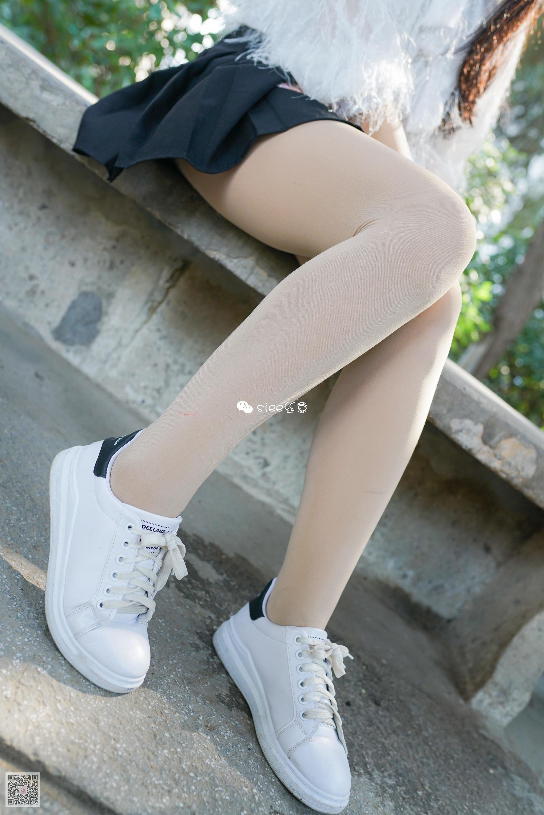 [丝意SIEE] No.287 小月 青涩的小白鞋  第27张