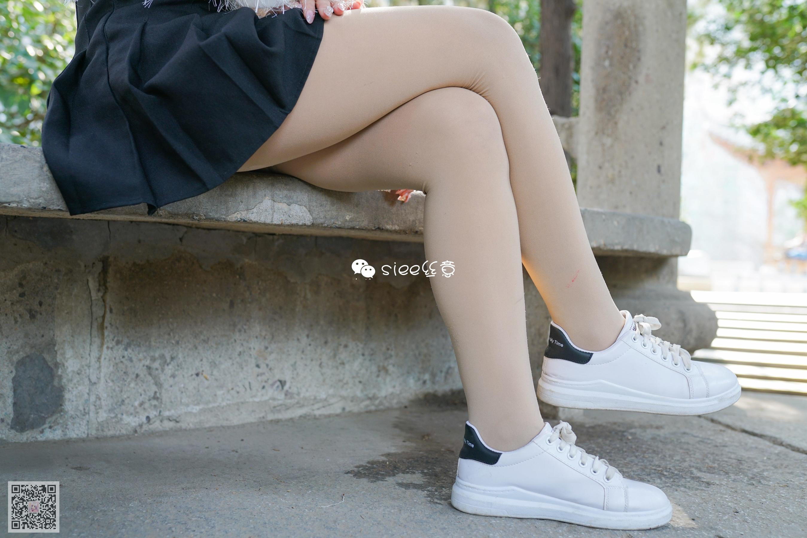 [丝意SIEE] No.287 小月 青涩的小白鞋  第49张