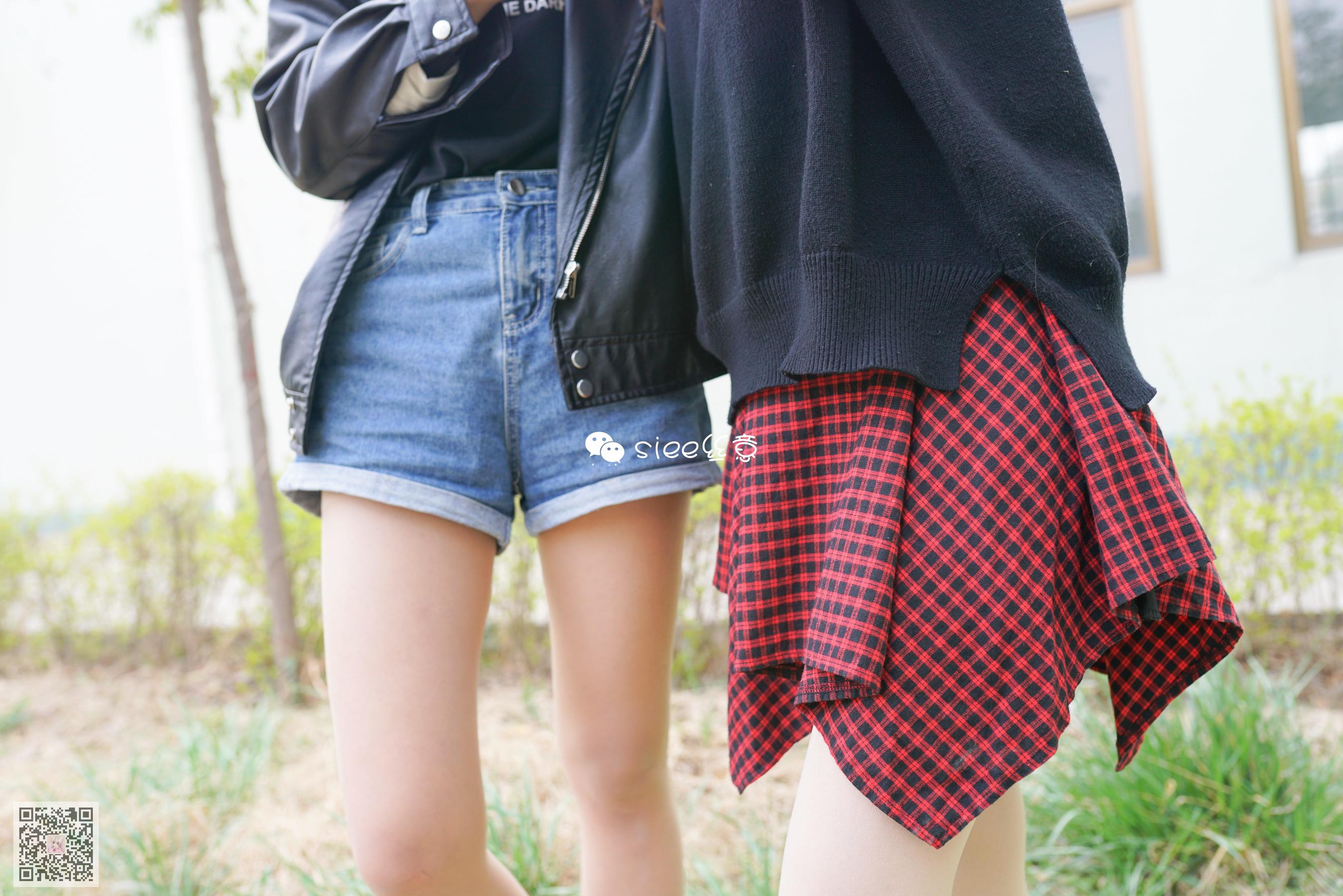 [丝意SIEE] No.292 静静&素素 闺蜜情深2  第16张