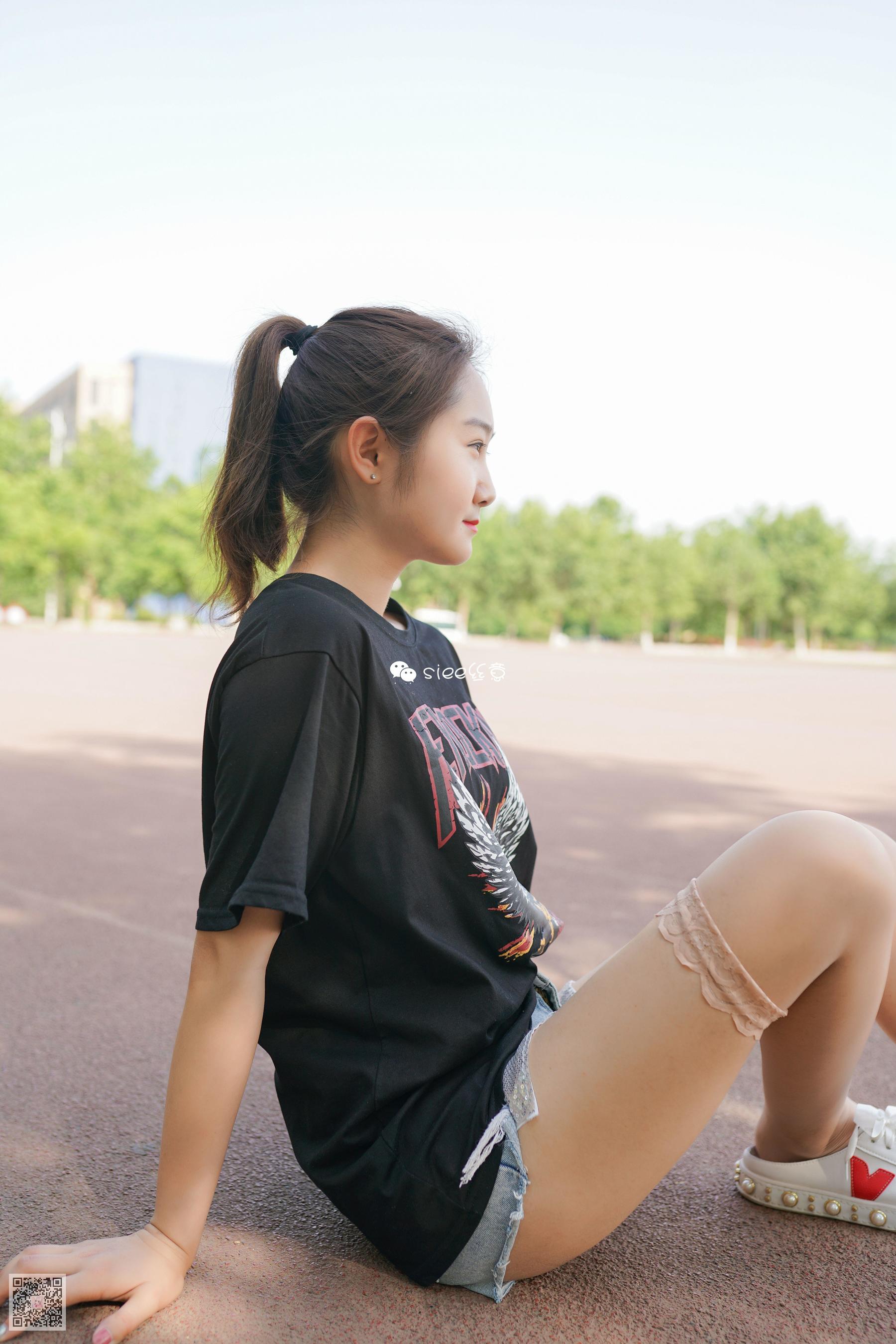 [丝意SIEE] No.299 晶晶 操场的故事  第56张