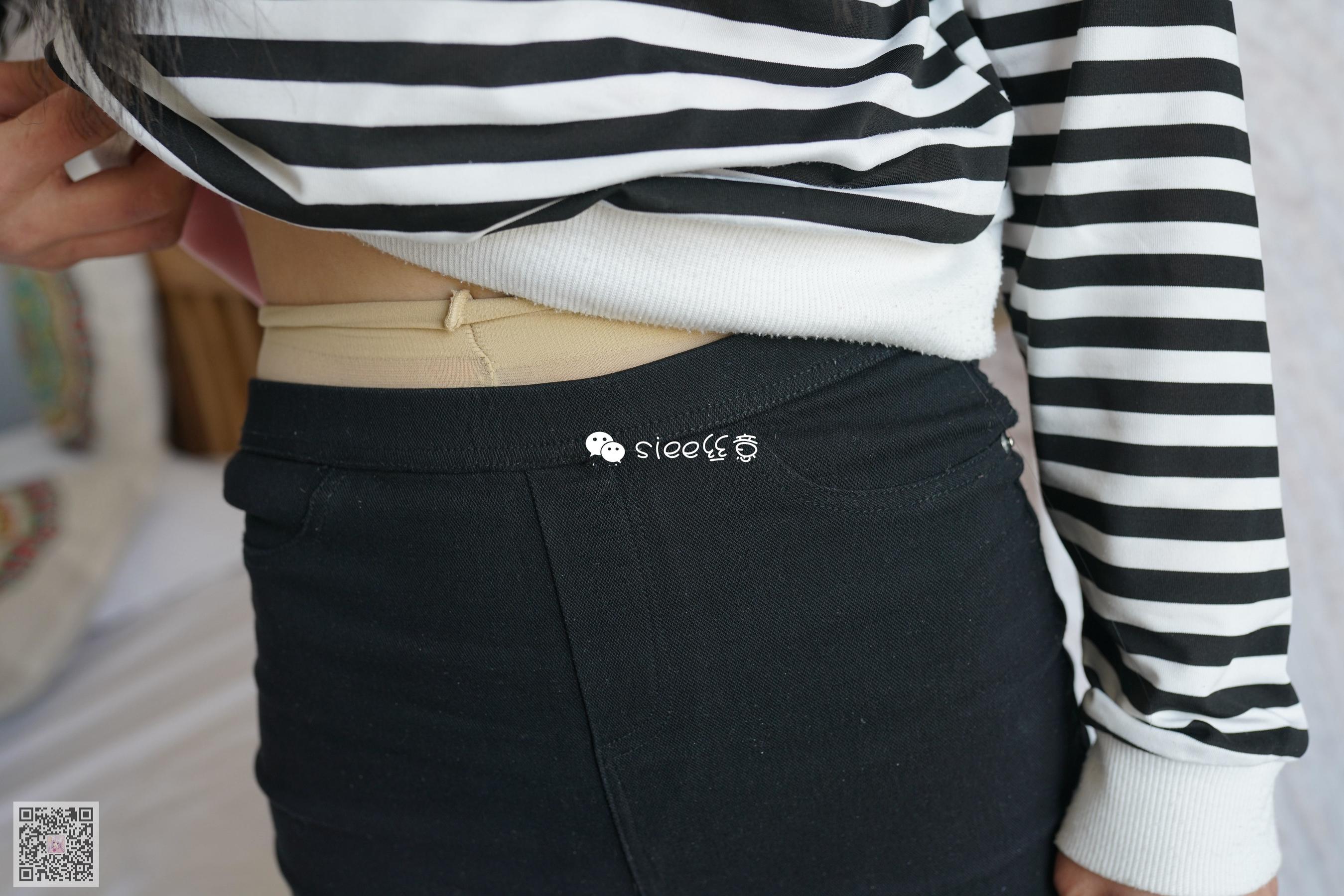 [丝意SIEE] No.298 佩佩 裤子里的拼接丝  第36张