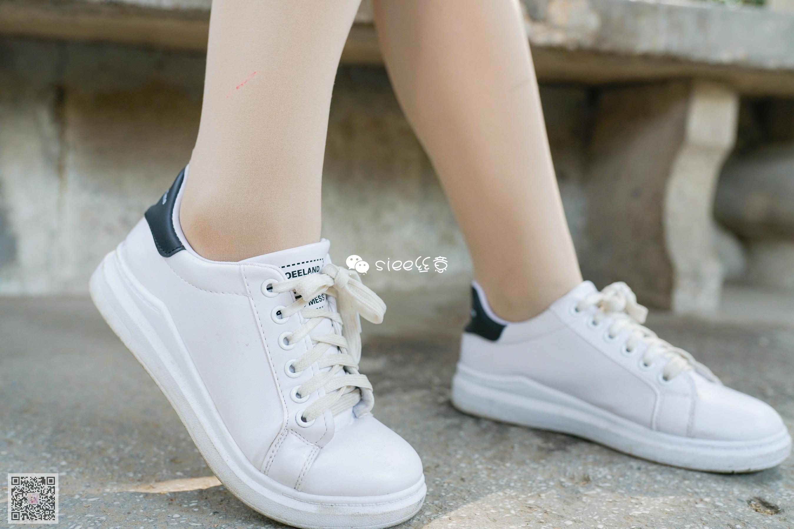 [丝意SIEE] No.287 小月 青涩的小白鞋  第3张