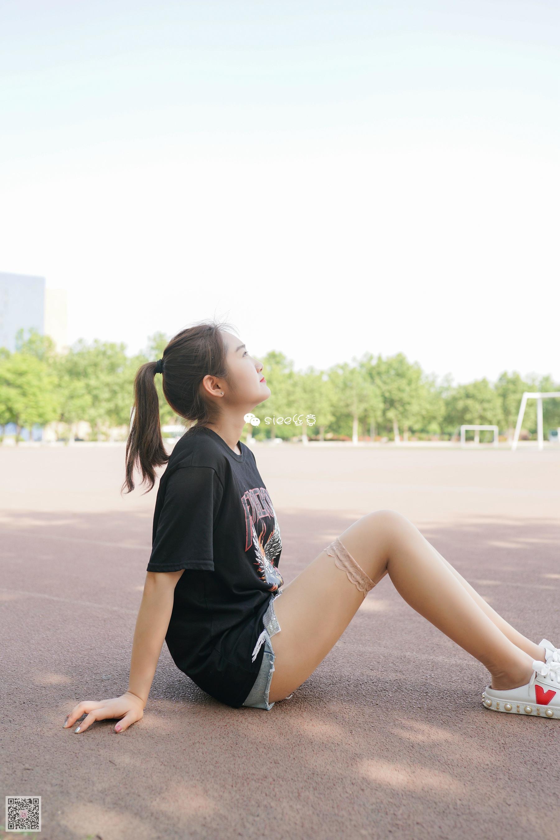 [丝意SIEE] No.299 晶晶 操场的故事  第4张