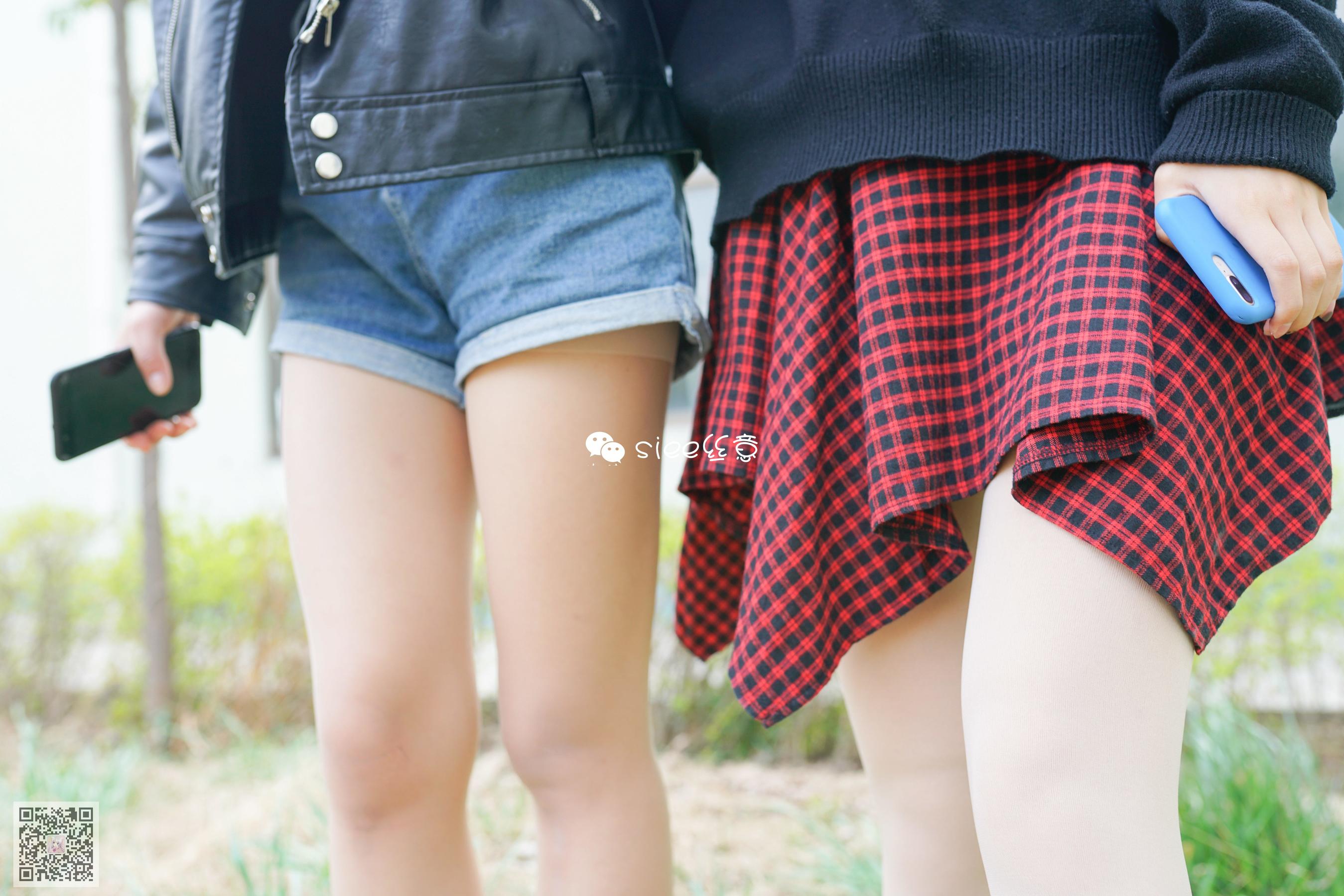 [丝意SIEE] No.292 静静&素素 闺蜜情深2  第12张