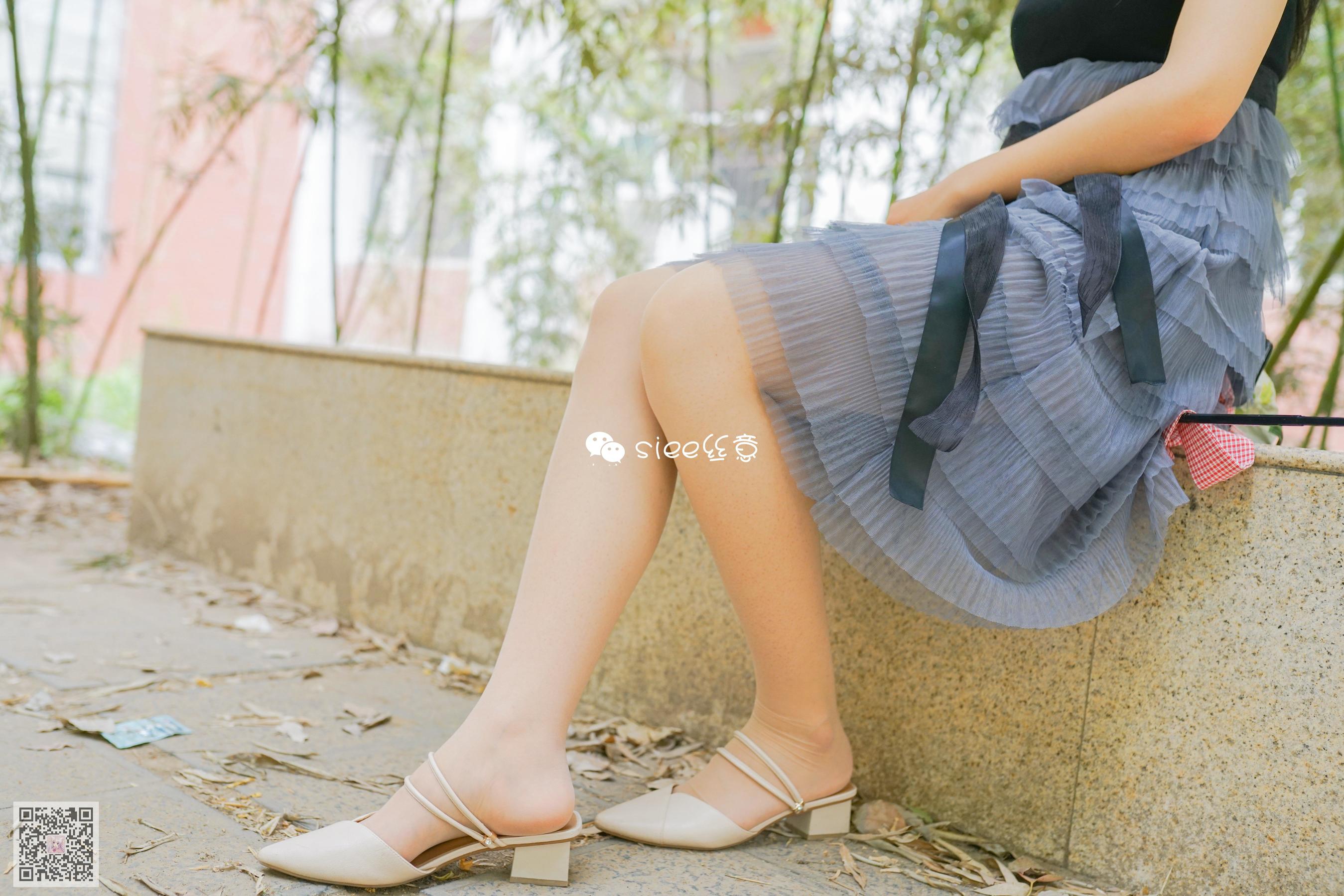 [丝意SIEE] No.300 静心 气质学姐，遇见  第53张