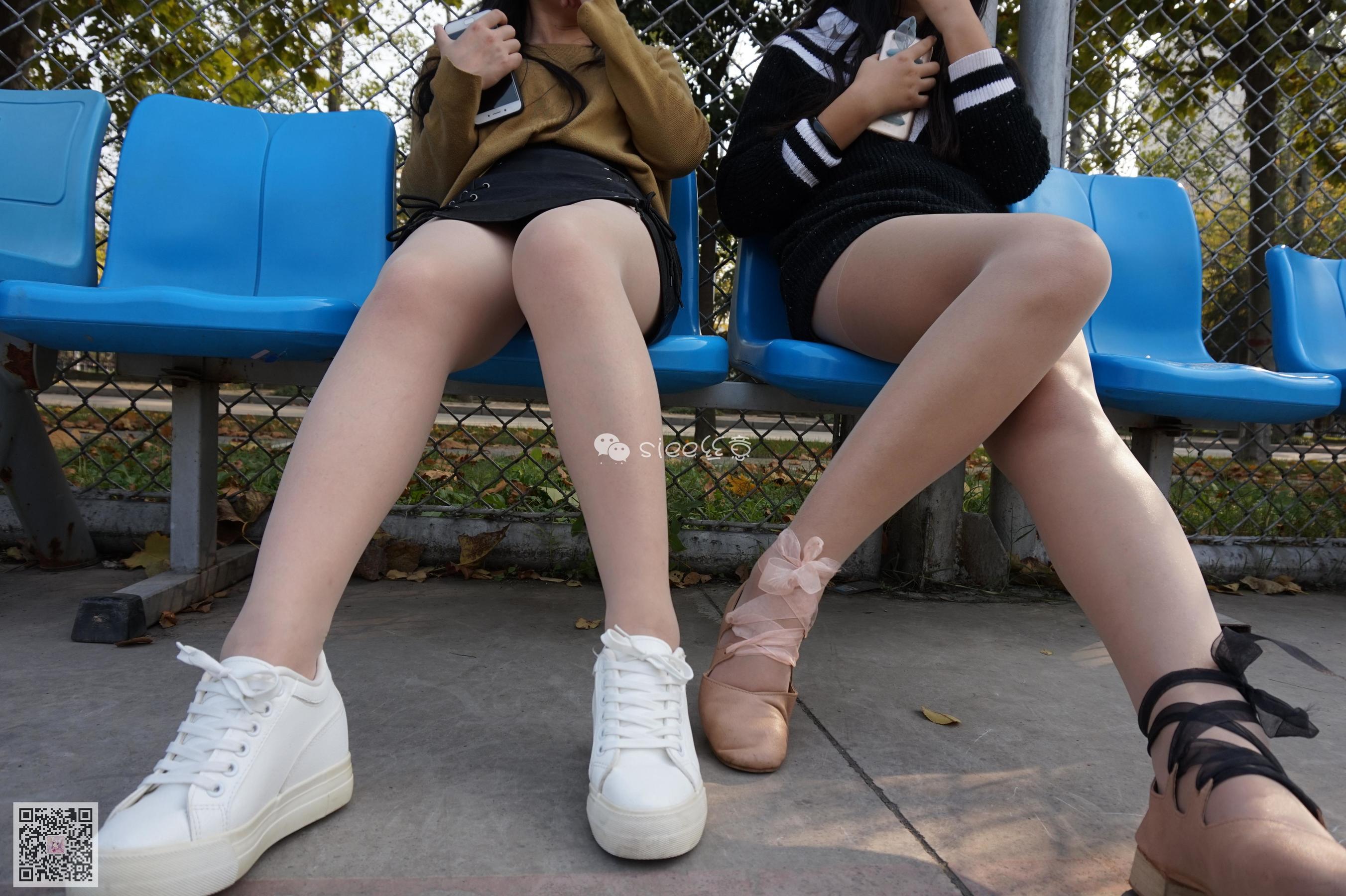 [丝意SIEE] No.003 曦曦&雯雯 校园肉丝  第16张