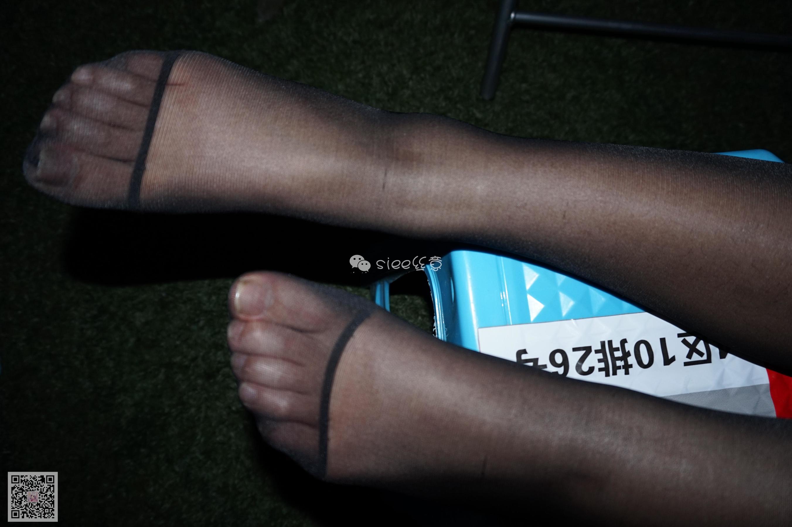 [丝意SIEE] No.006 曦曦 操场黑丝  第21张