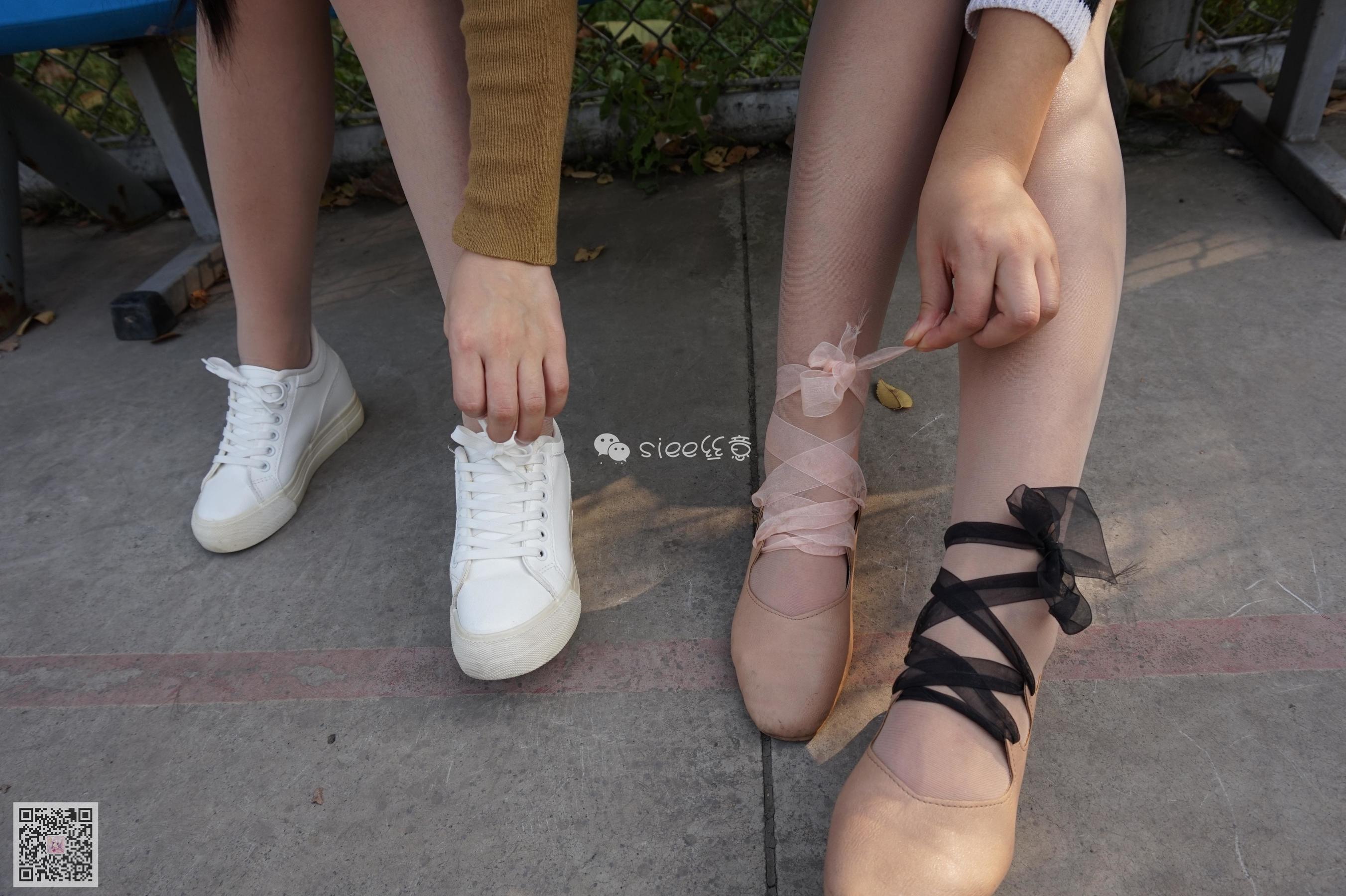 [丝意SIEE] No.003 曦曦&雯雯 校园肉丝  第16张