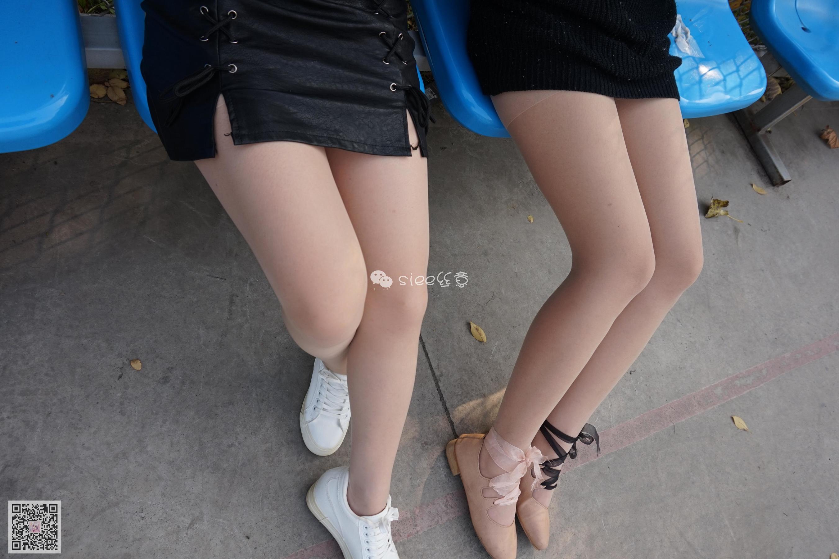 [丝意SIEE] No.003 曦曦&雯雯 校园肉丝  第57张