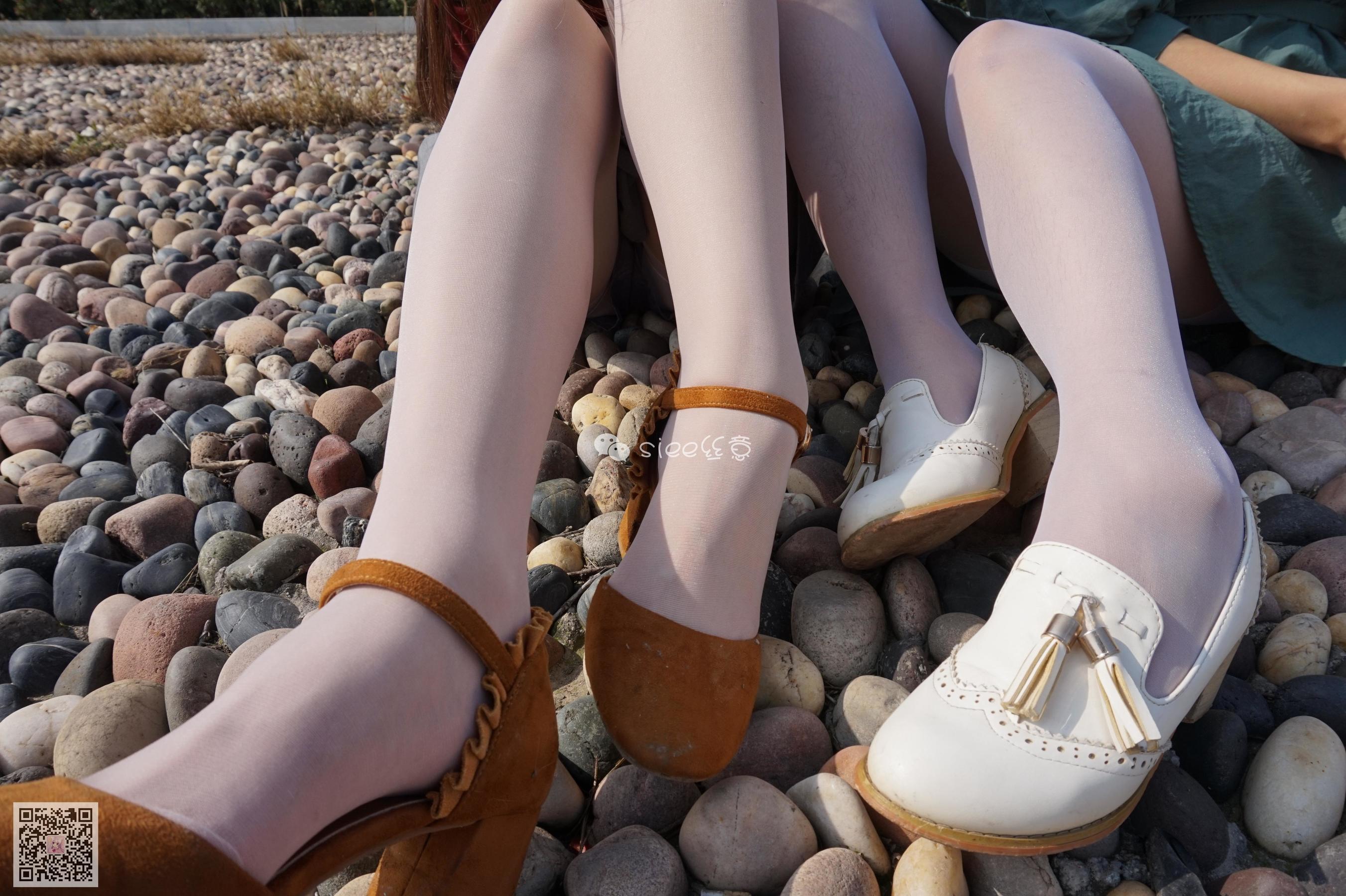 [丝意SIEE] No.004 鱼鱼&茹茹 湖边玩丝  第11张