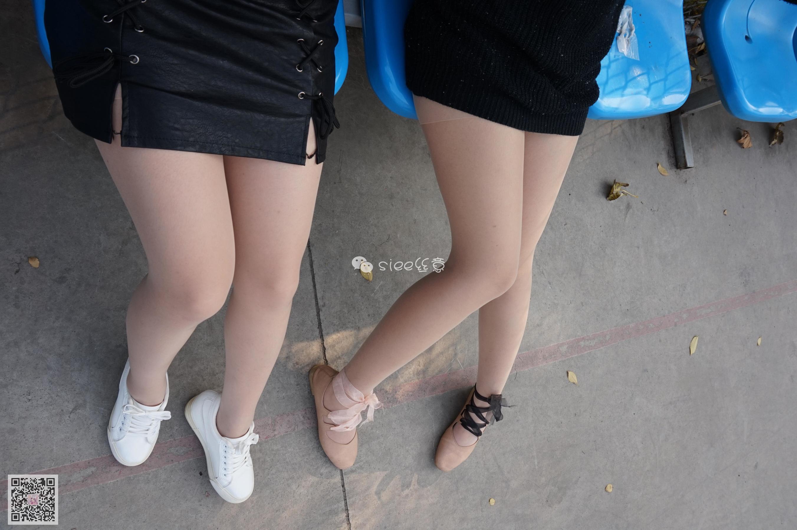 [丝意SIEE] No.003 曦曦&雯雯 校园肉丝  第59张