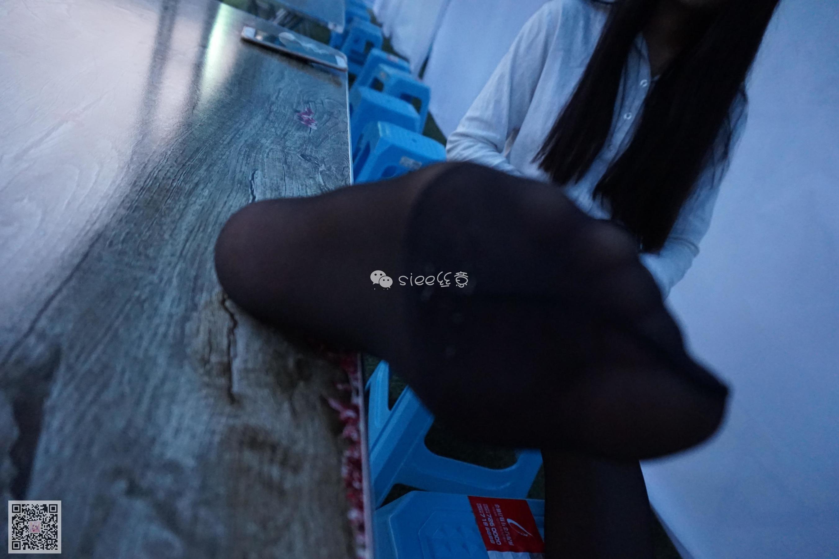 [丝意SIEE] No.006 曦曦 操场黑丝  第22张