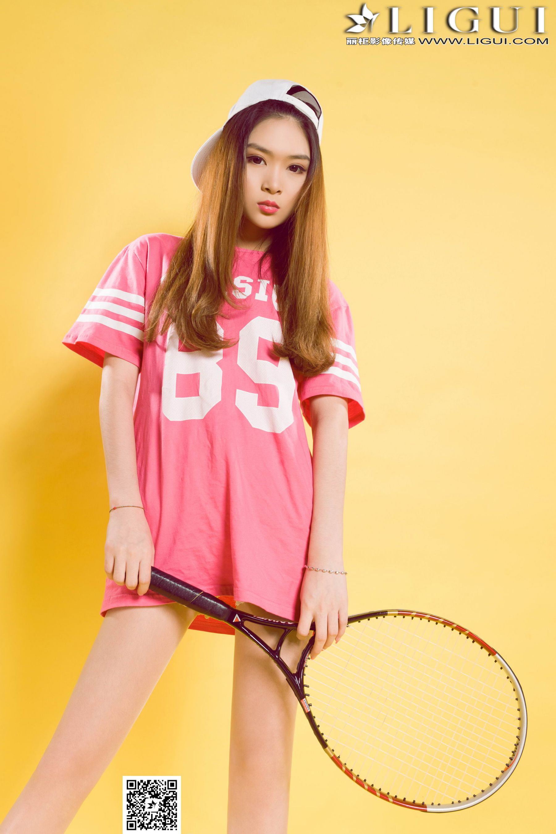 [丽柜LiGui] Model 允儿《篮球少女羽毛球运动系列》美腿玉足写真图片  第2张