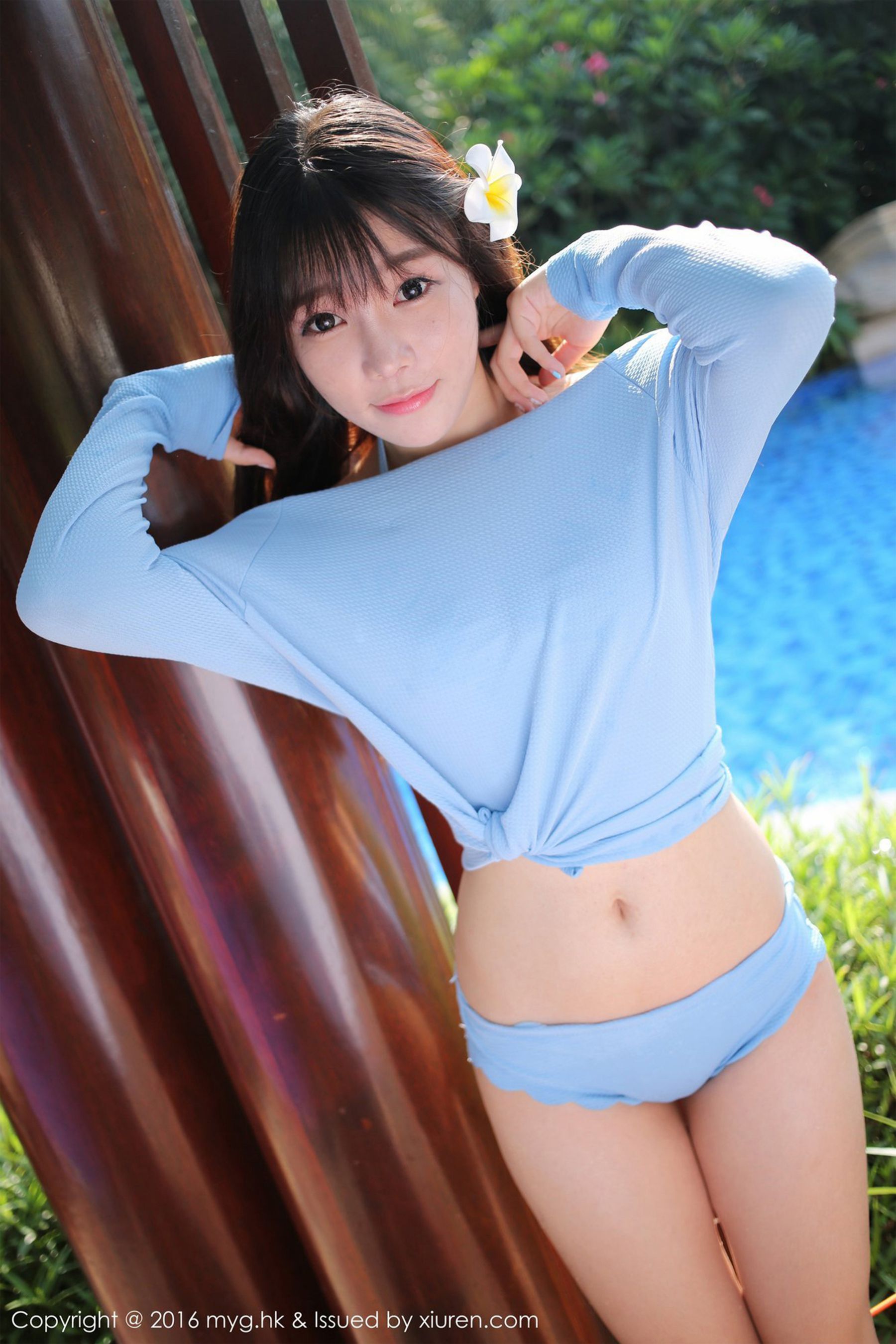 芝芝Booty《三亚旅拍》清新妹子的诱惑 [美媛馆MyGirl] Vol.224  第15张