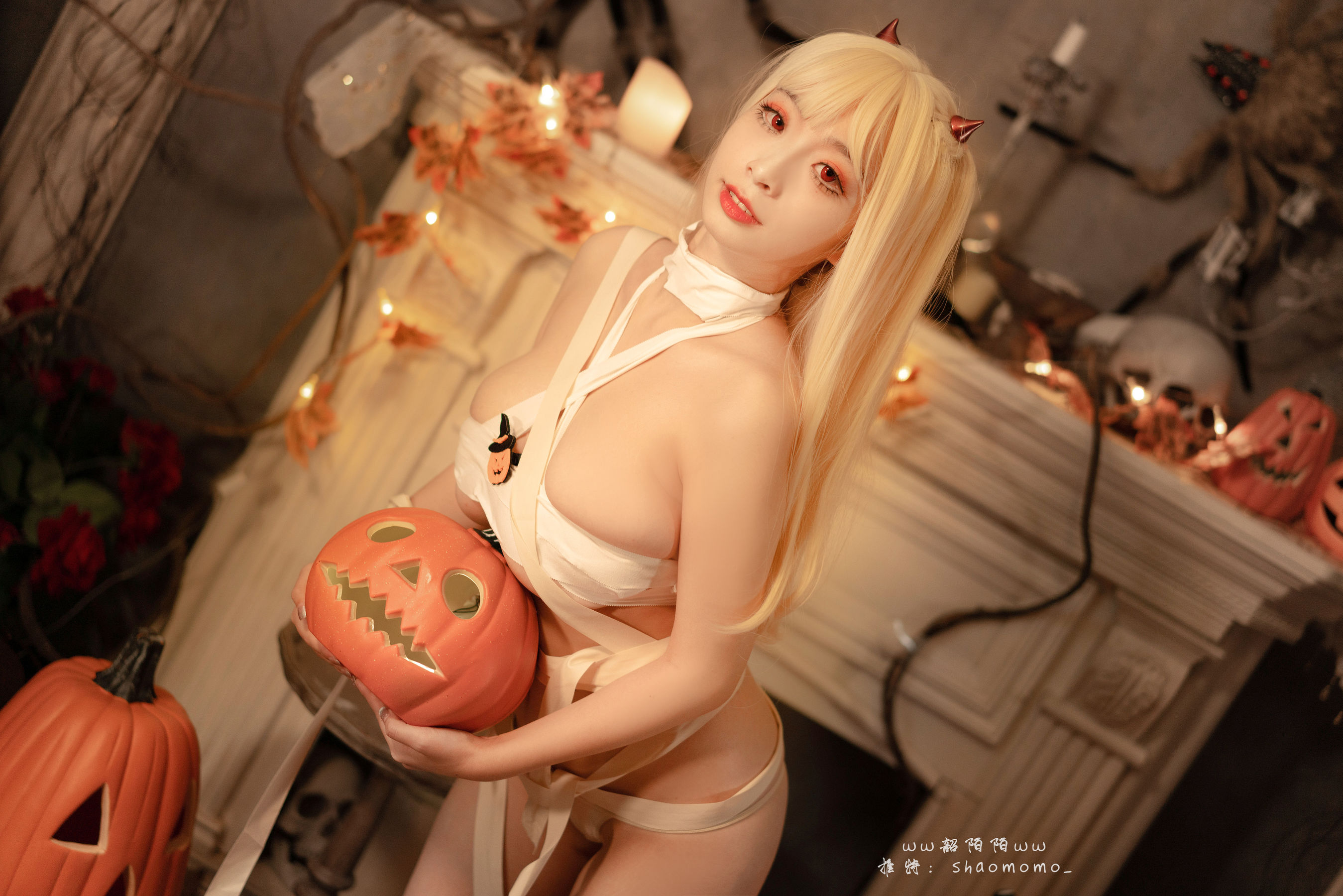  Cosplay美女韶陌陌 - 万圣节绷带 第30张