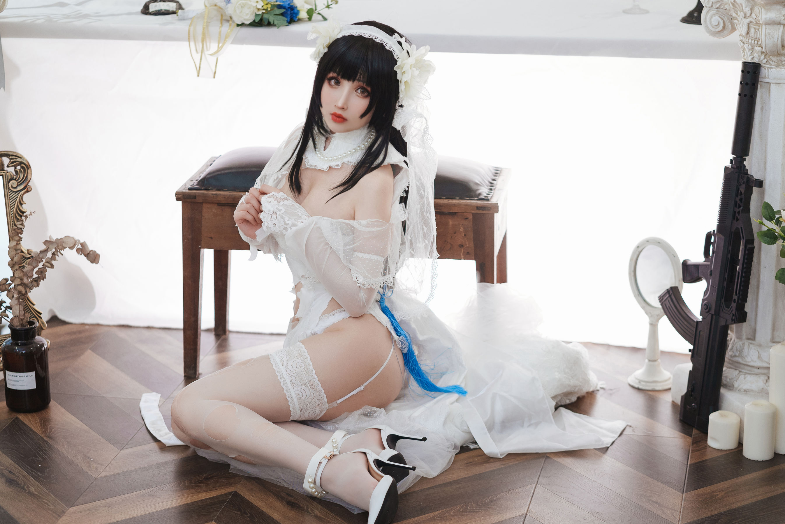  COS福利rioko凉凉子 - 95花嫁 第17张