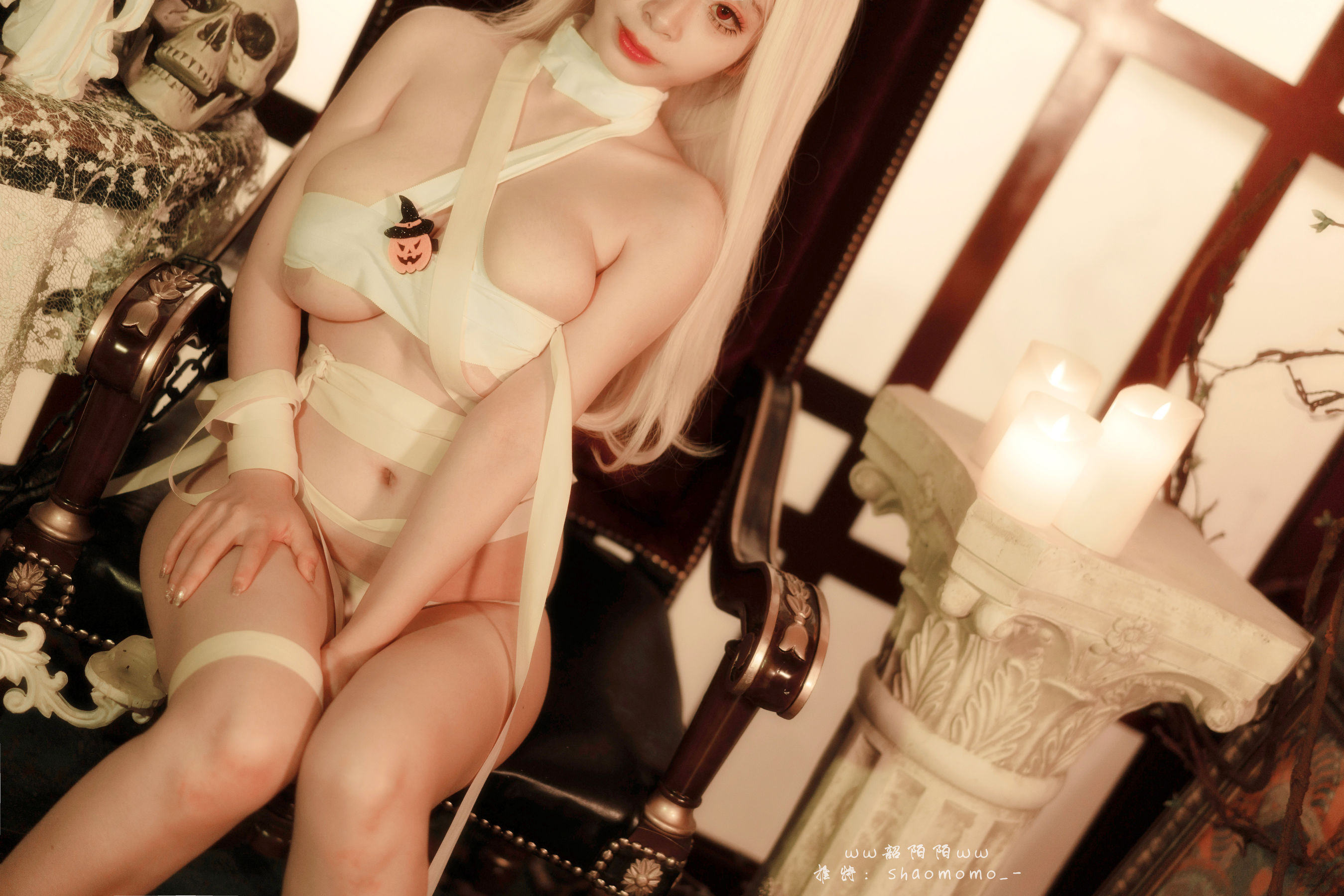  Cosplay美女韶陌陌 - 万圣节绷带 第25张