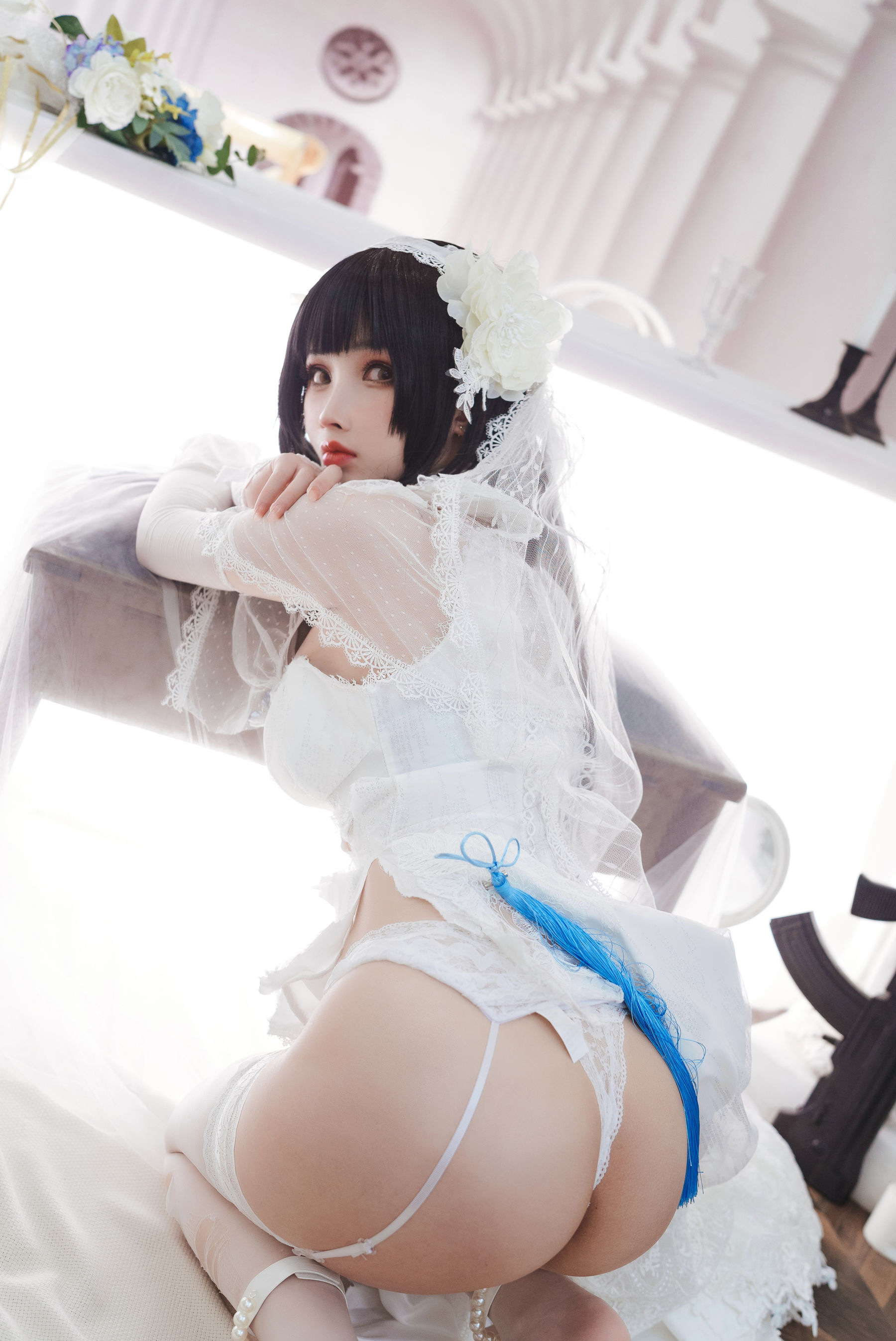  COS福利rioko凉凉子 - 95花嫁 第18张