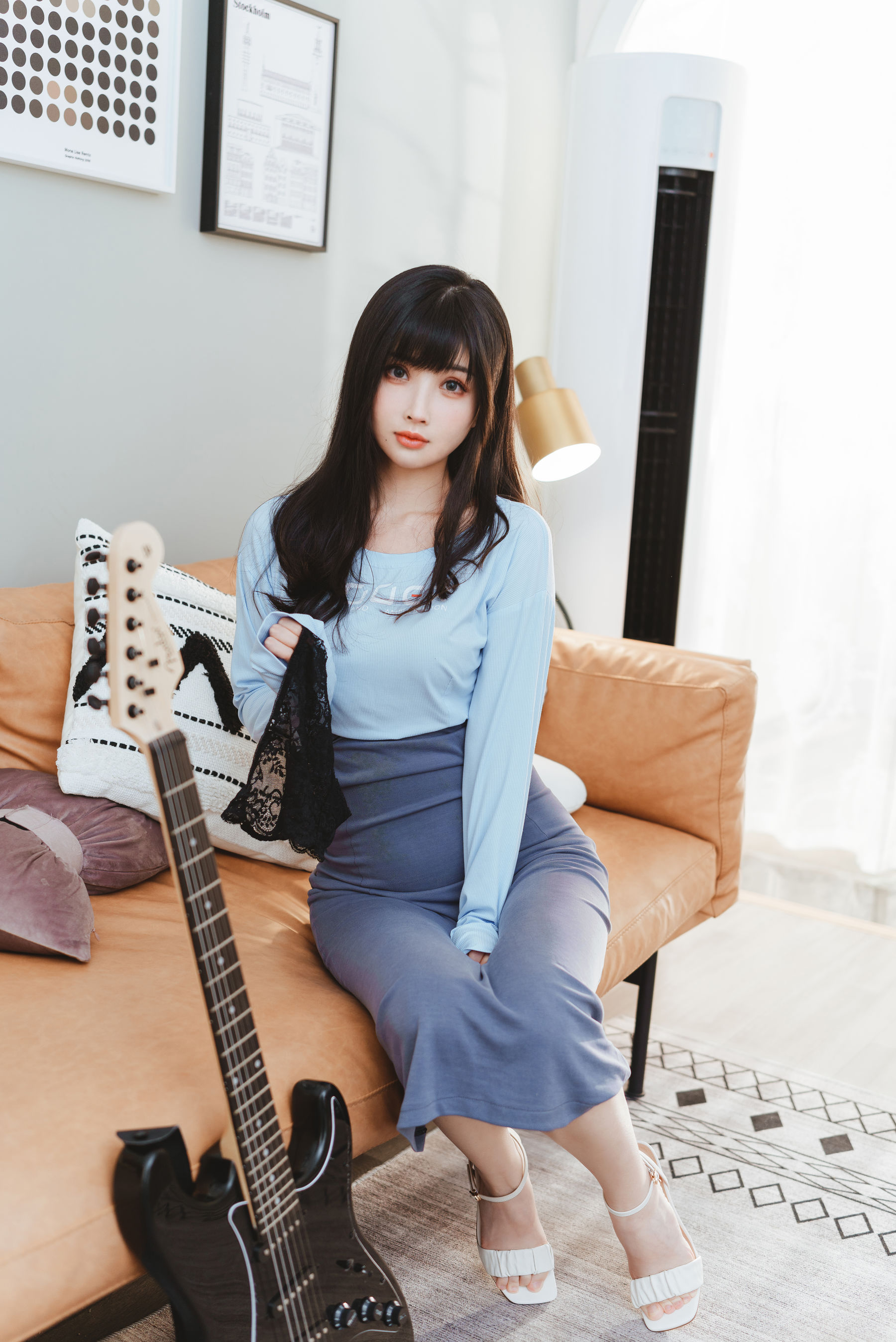 COS福利rioko凉凉子 - 吉他妹妹系带裙 第30张