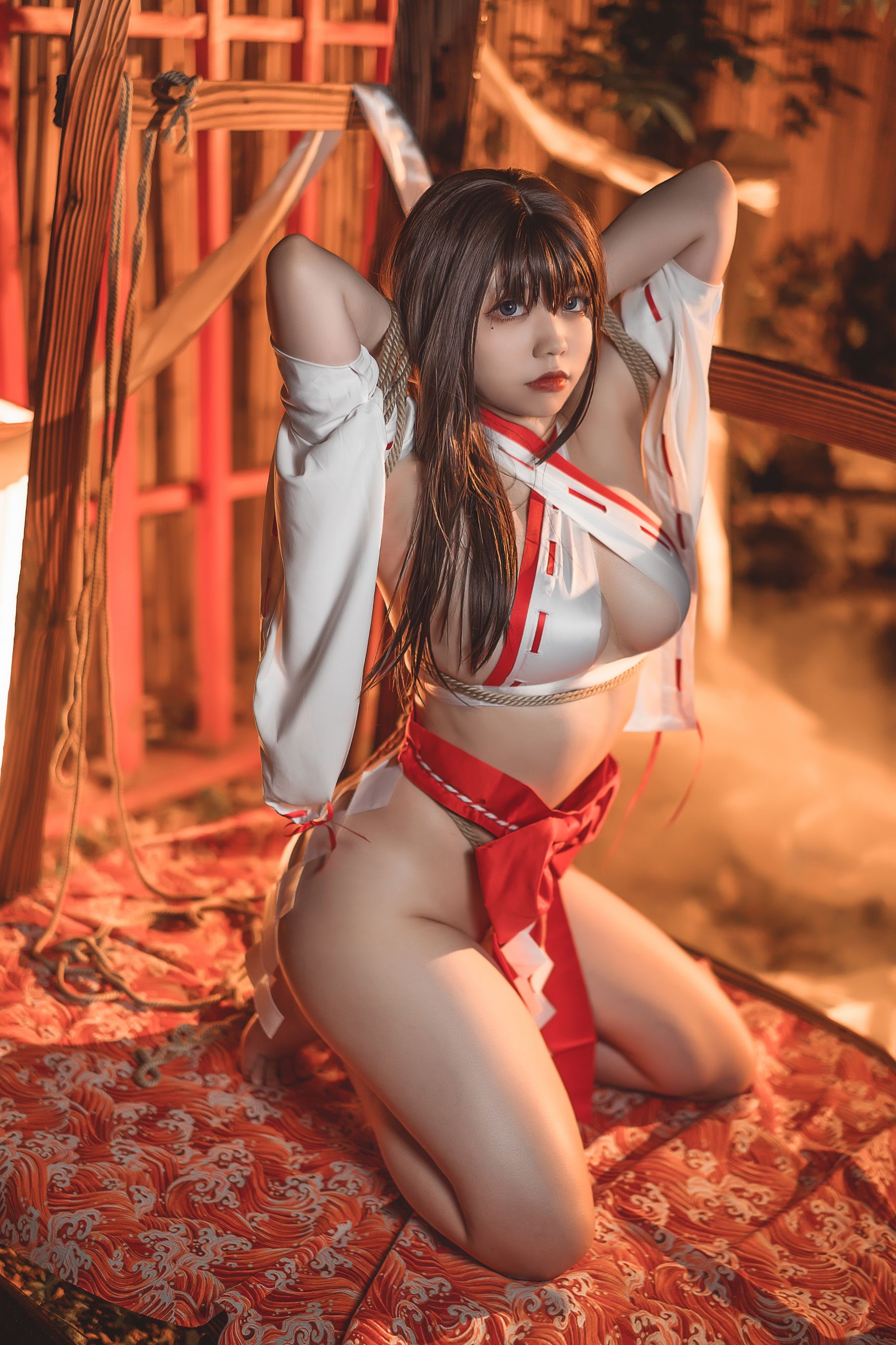  啊日日_Ganlory - 绳与巫女 第4张