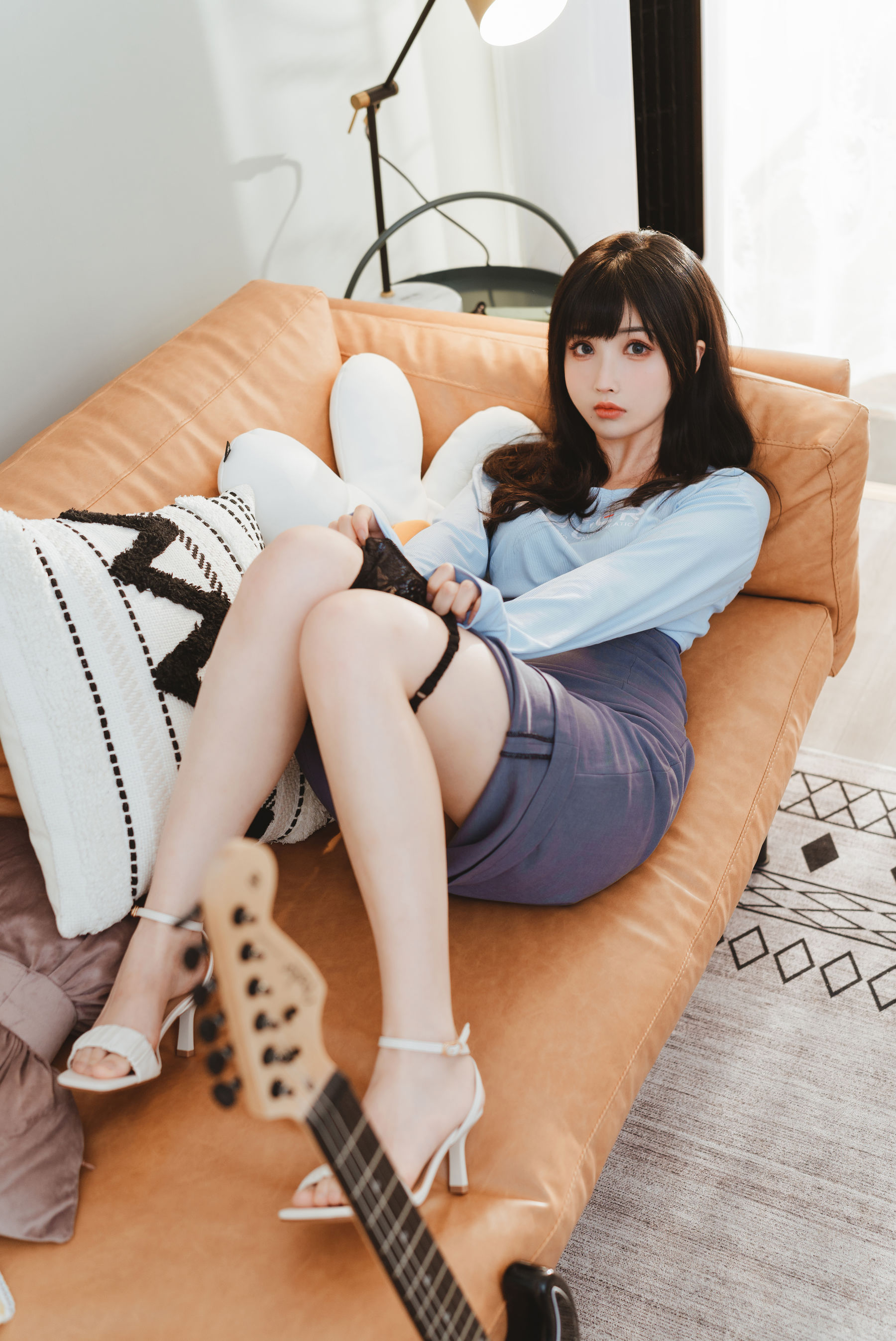  COS福利rioko凉凉子 - 吉他妹妹系带裙 第32张