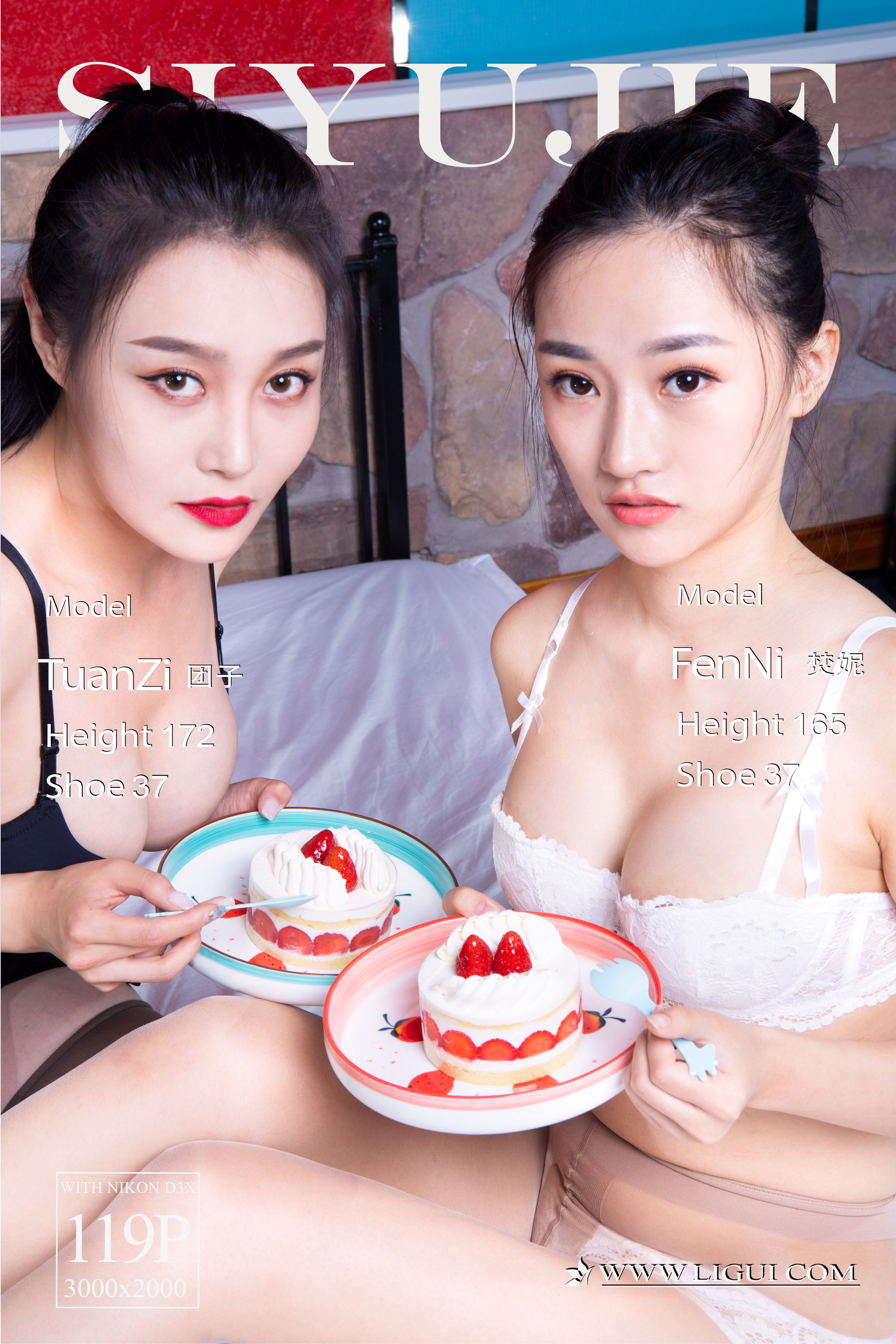 [丽柜Ligui] 网络丽人 Model 团子&梵妮  第5张