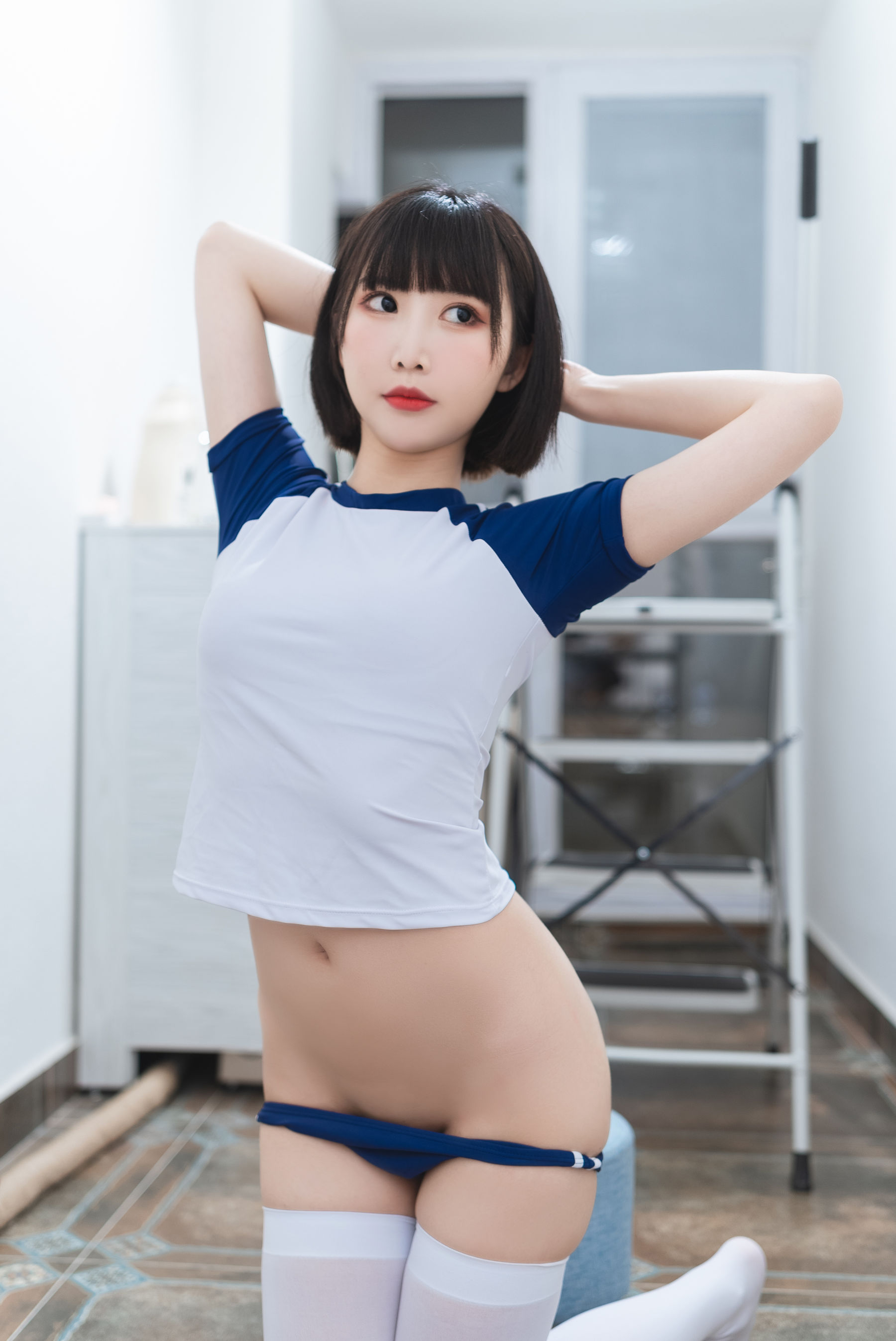  可爱人气Coser面饼仙儿 - 体操服 第22张
