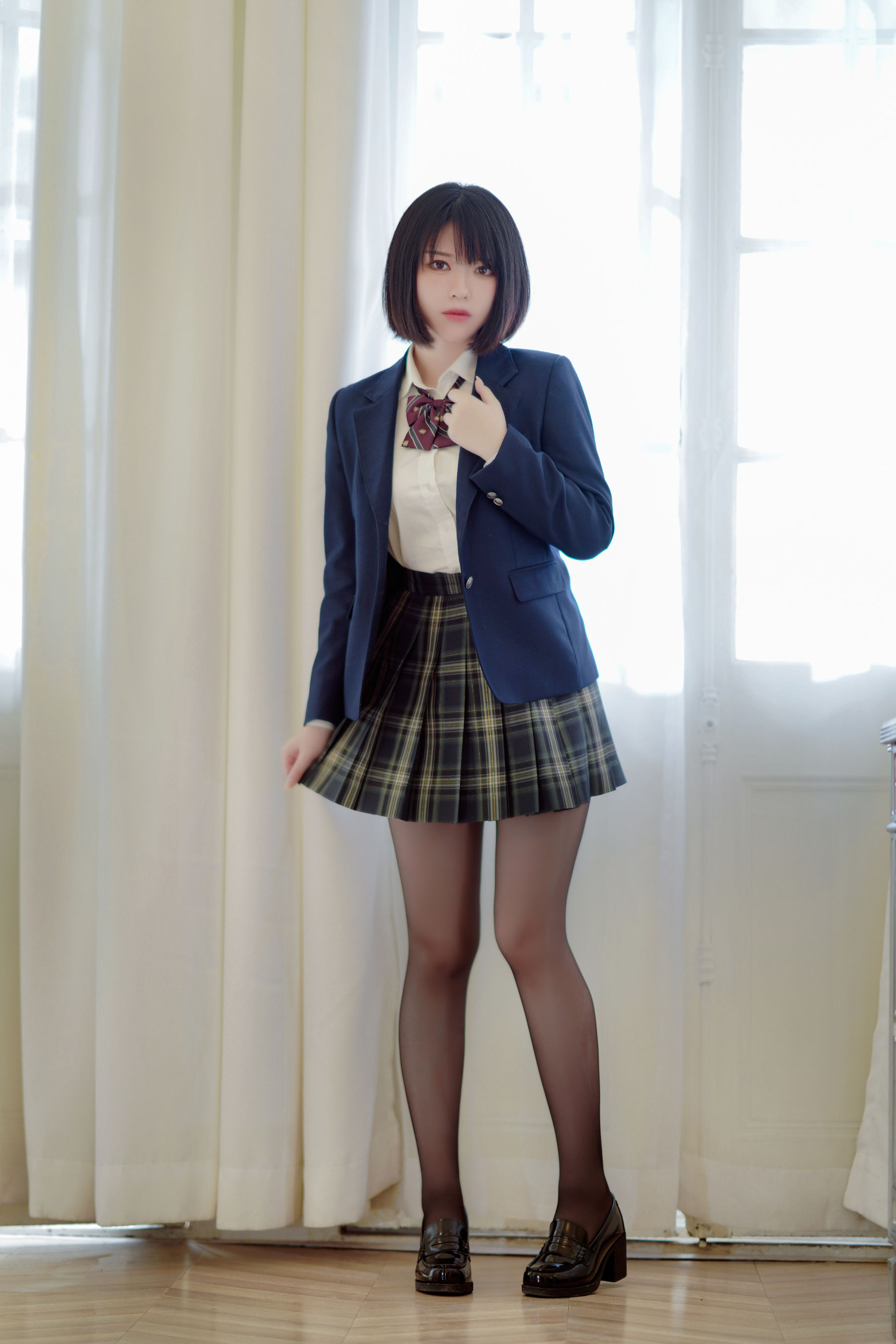  半半子 - 彼女の制服姿が好き 第2张