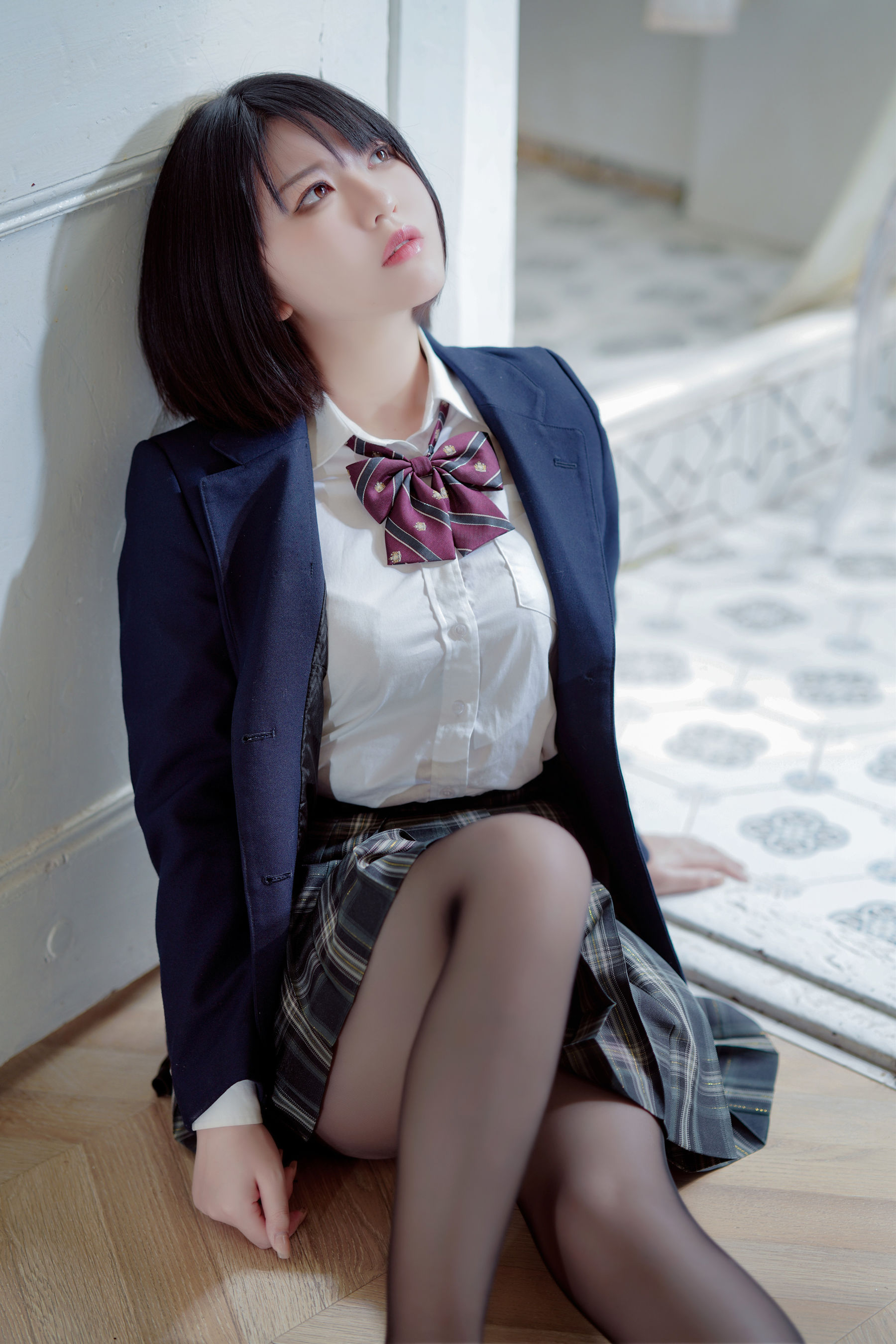  半半子 - 彼女の制服姿が好き 第15张