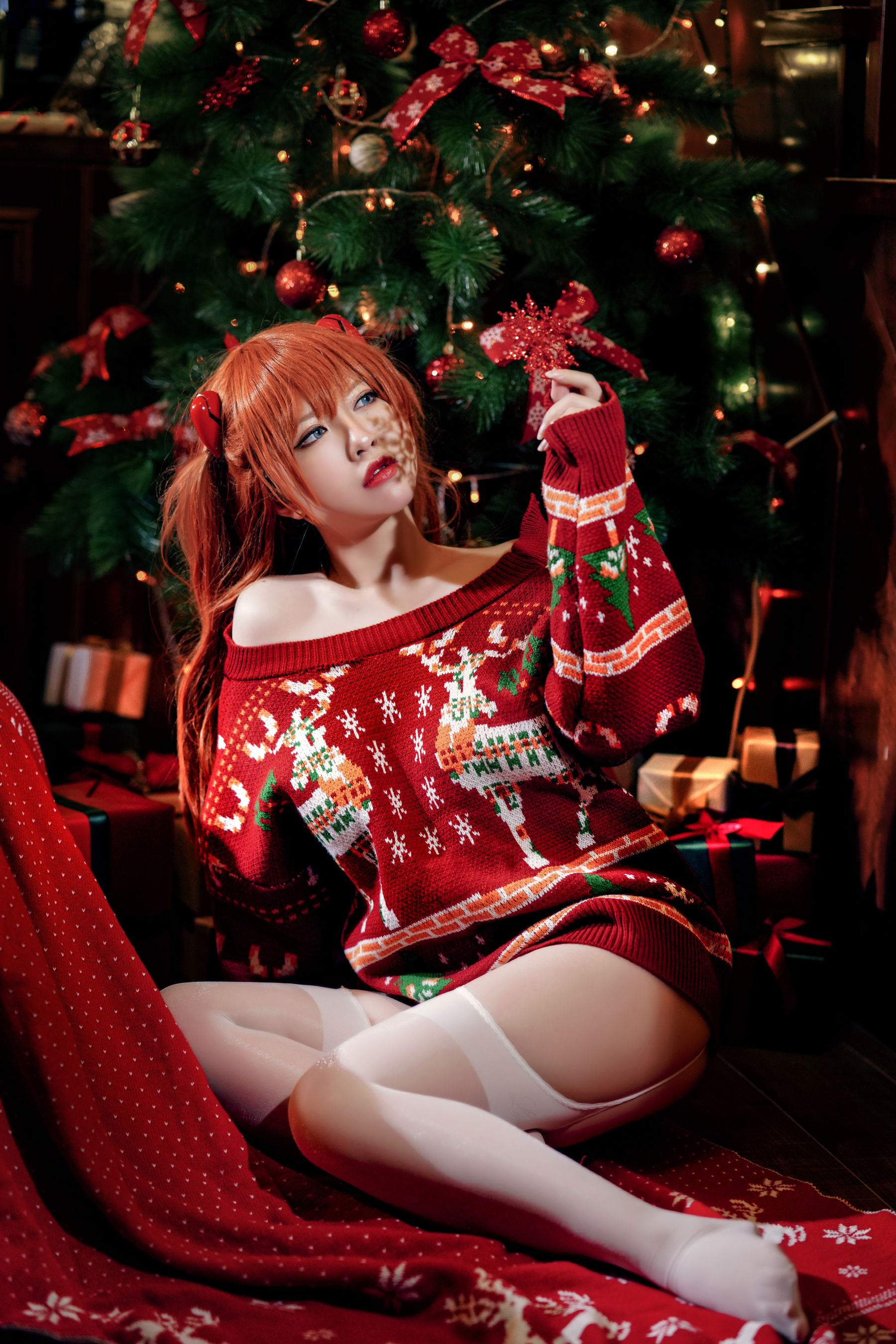  半半子 - 式波・ASUKA Christmas 第30张