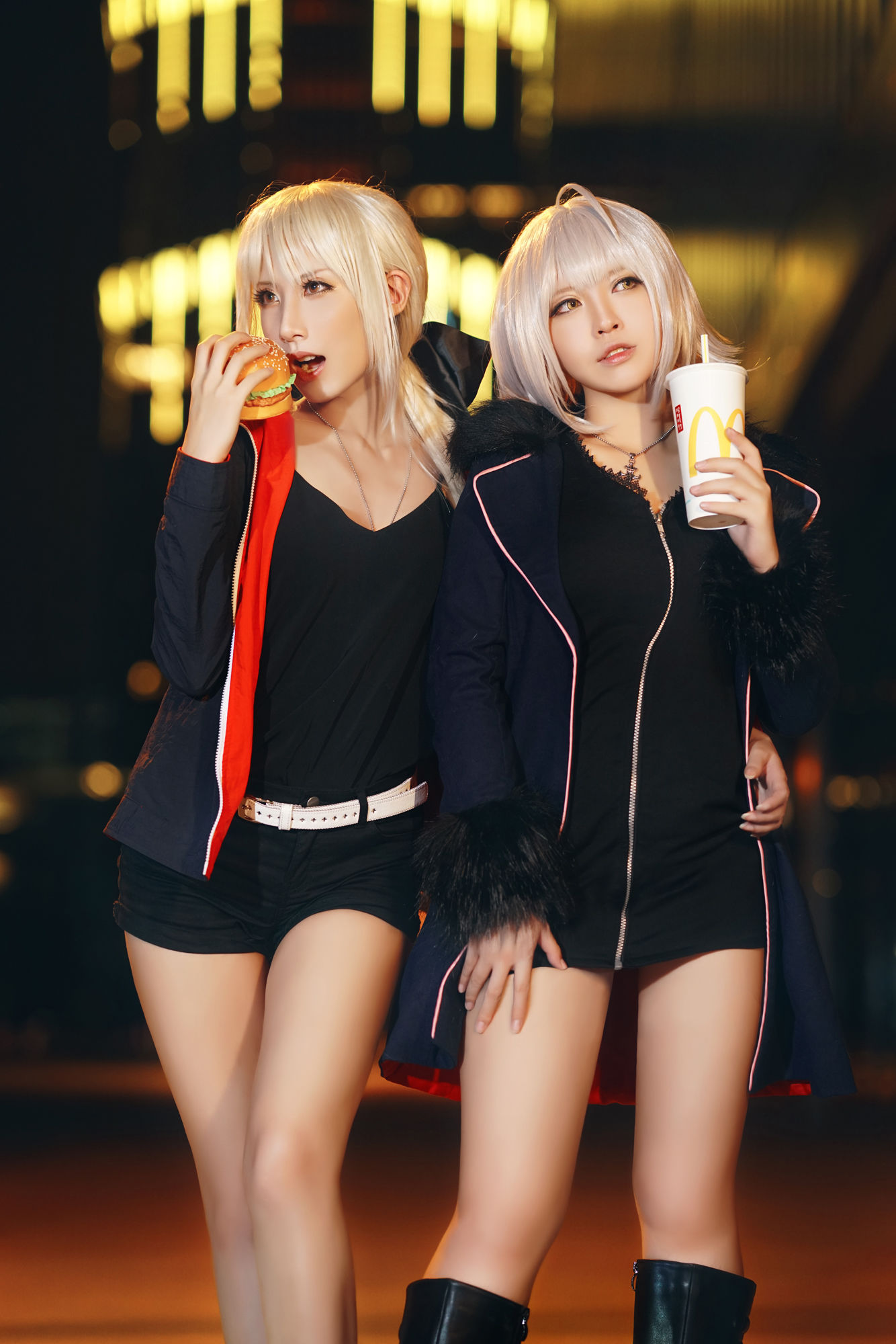 半半子&索索sophia - 黑贞2 第10张