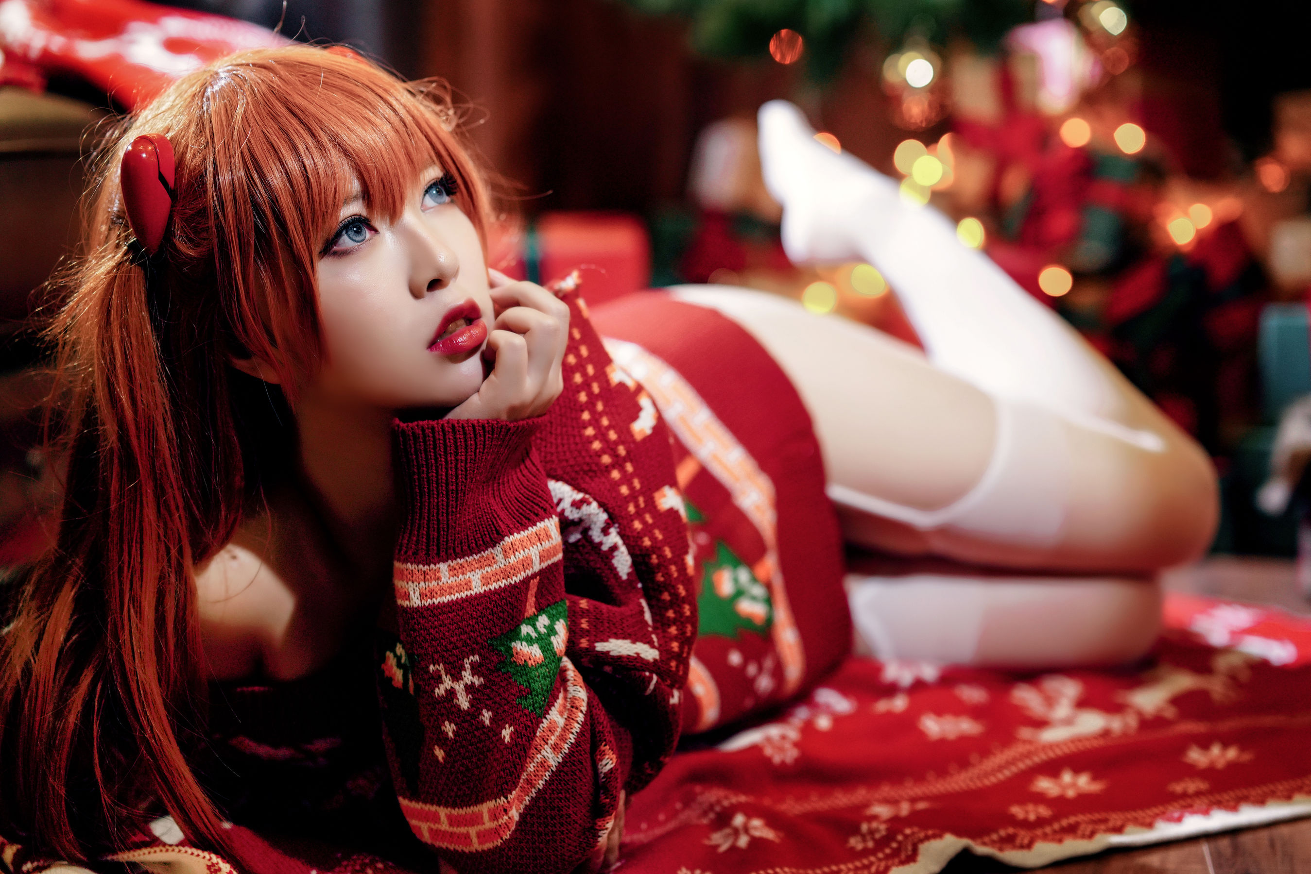  半半子 - 式波・ASUKA Christmas 第34张