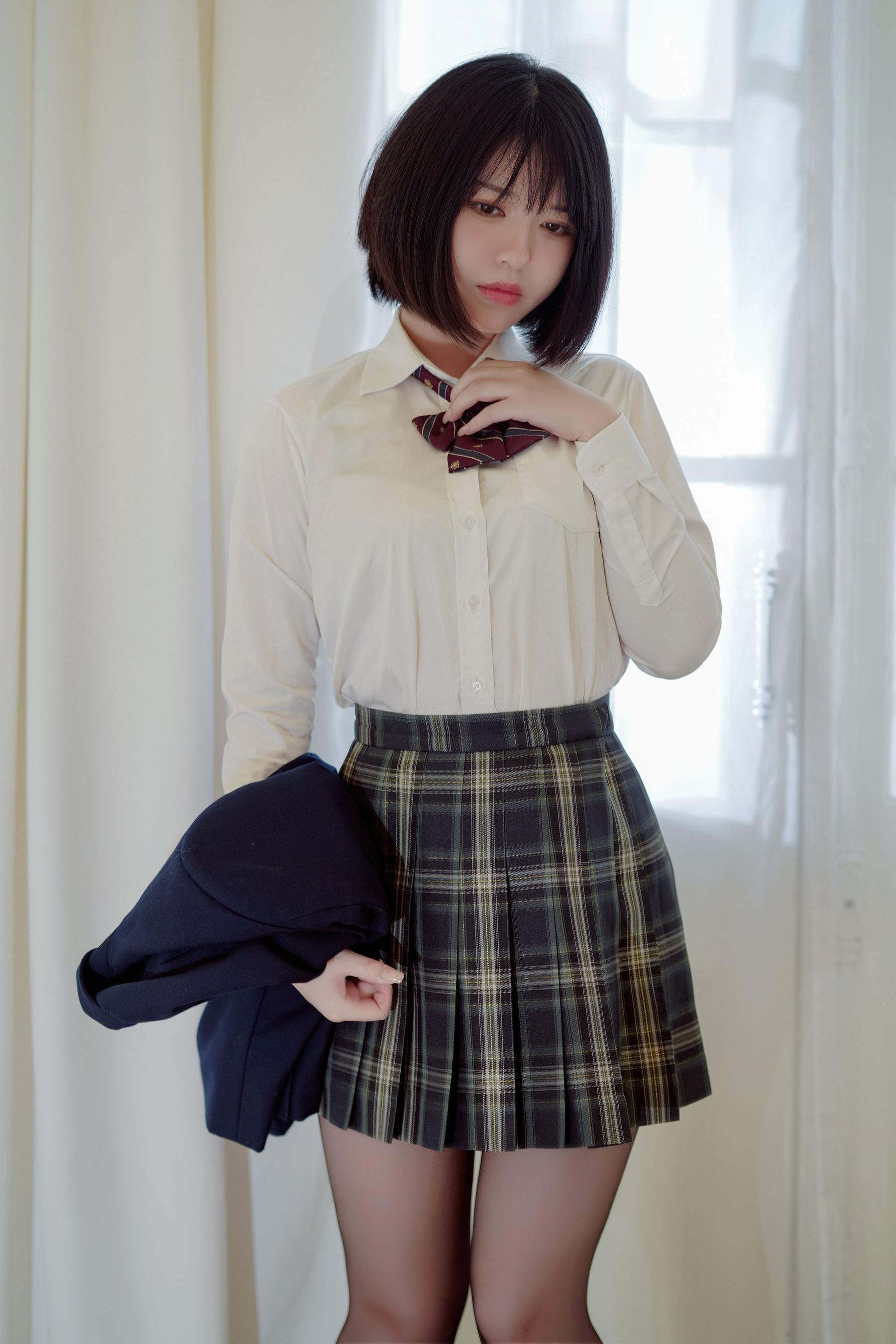  半半子 - 彼女の制服姿が好き 第30张