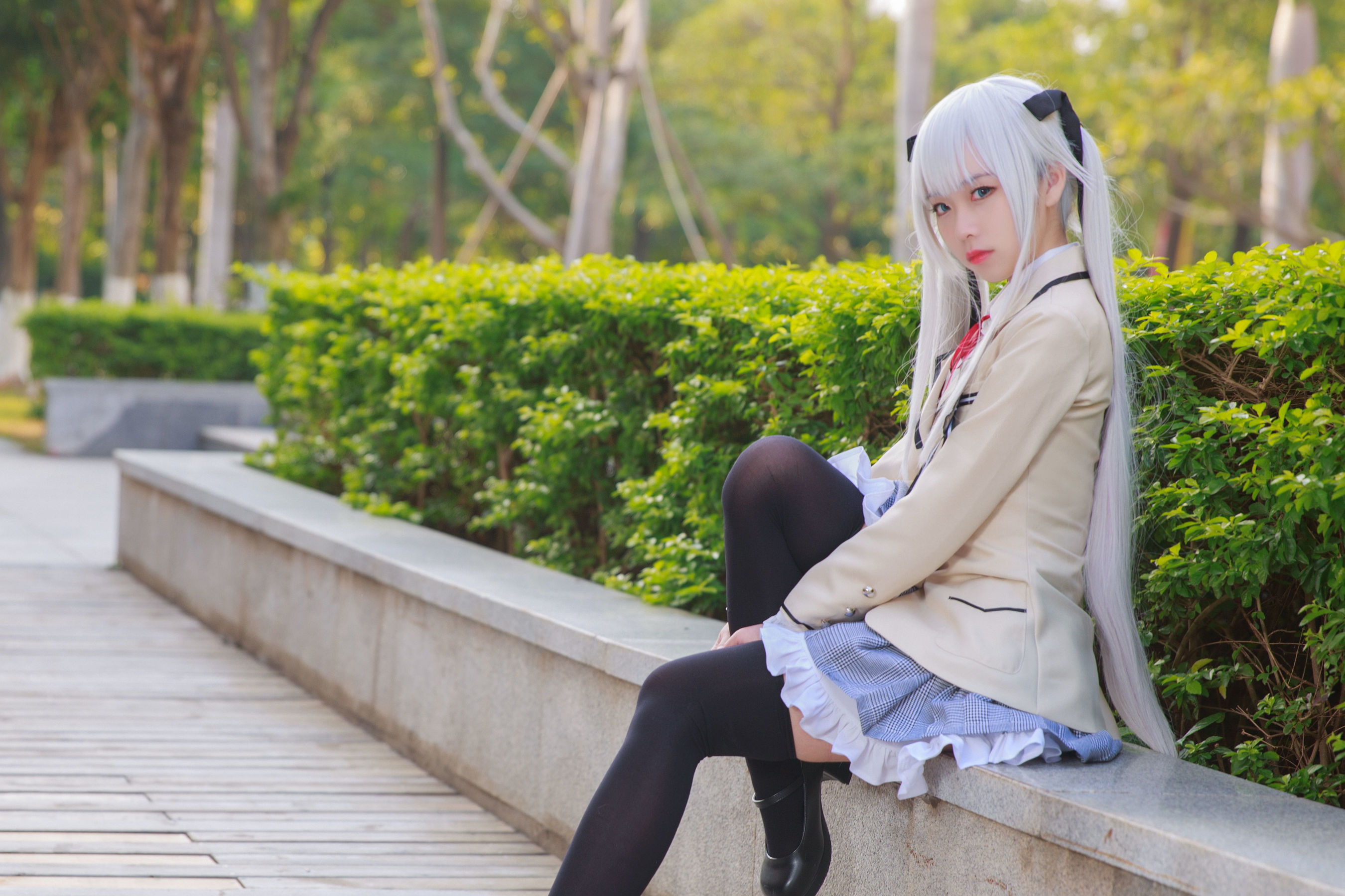  动漫博主G44不会受伤 - 雾枝校服 第15张