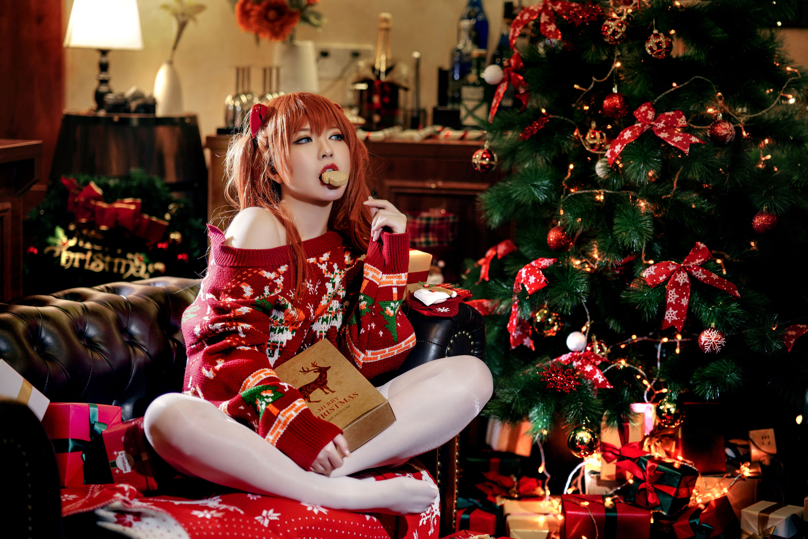  半半子 - 式波・ASUKA Christmas 第10张