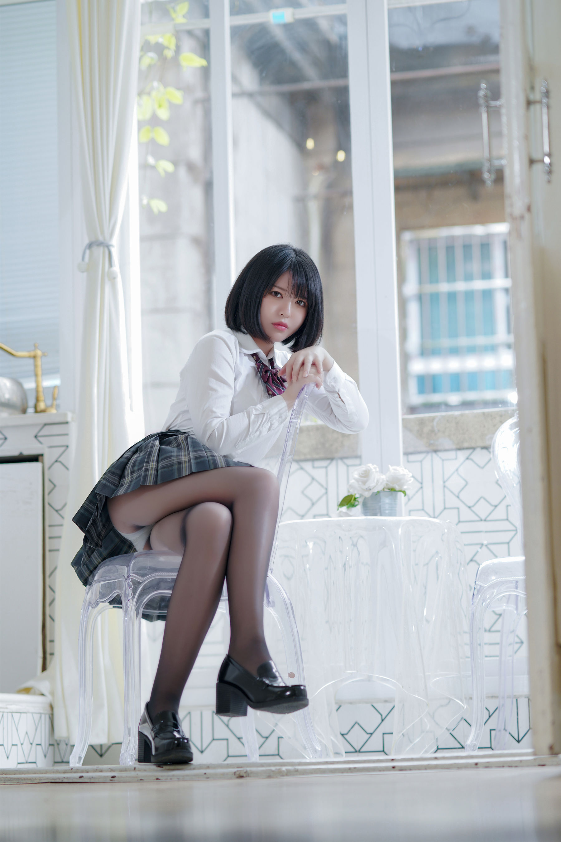  半半子 - 彼女の制服姿が好き 第49张