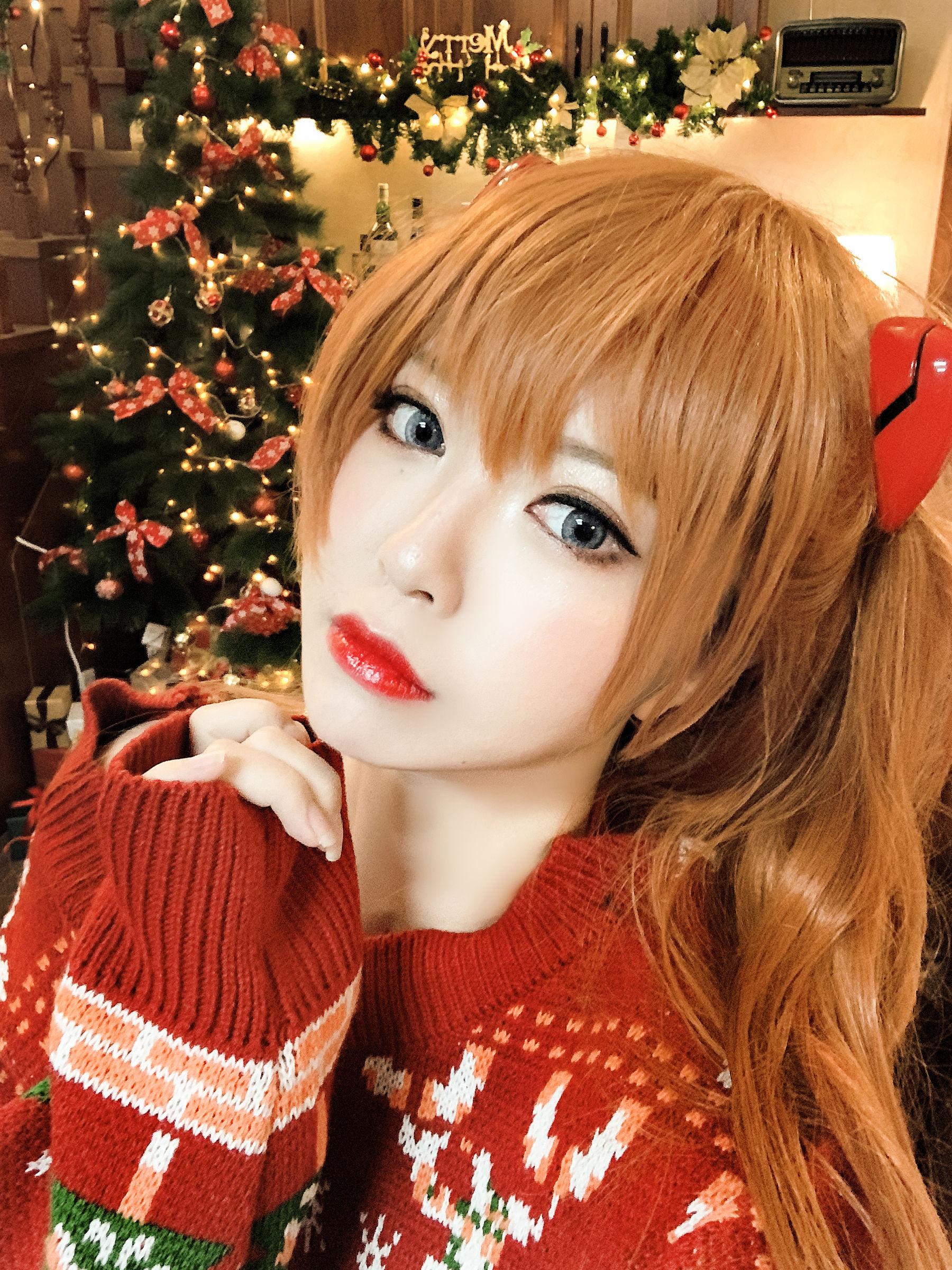  半半子 - 式波・ASUKA Christmas 第43张
