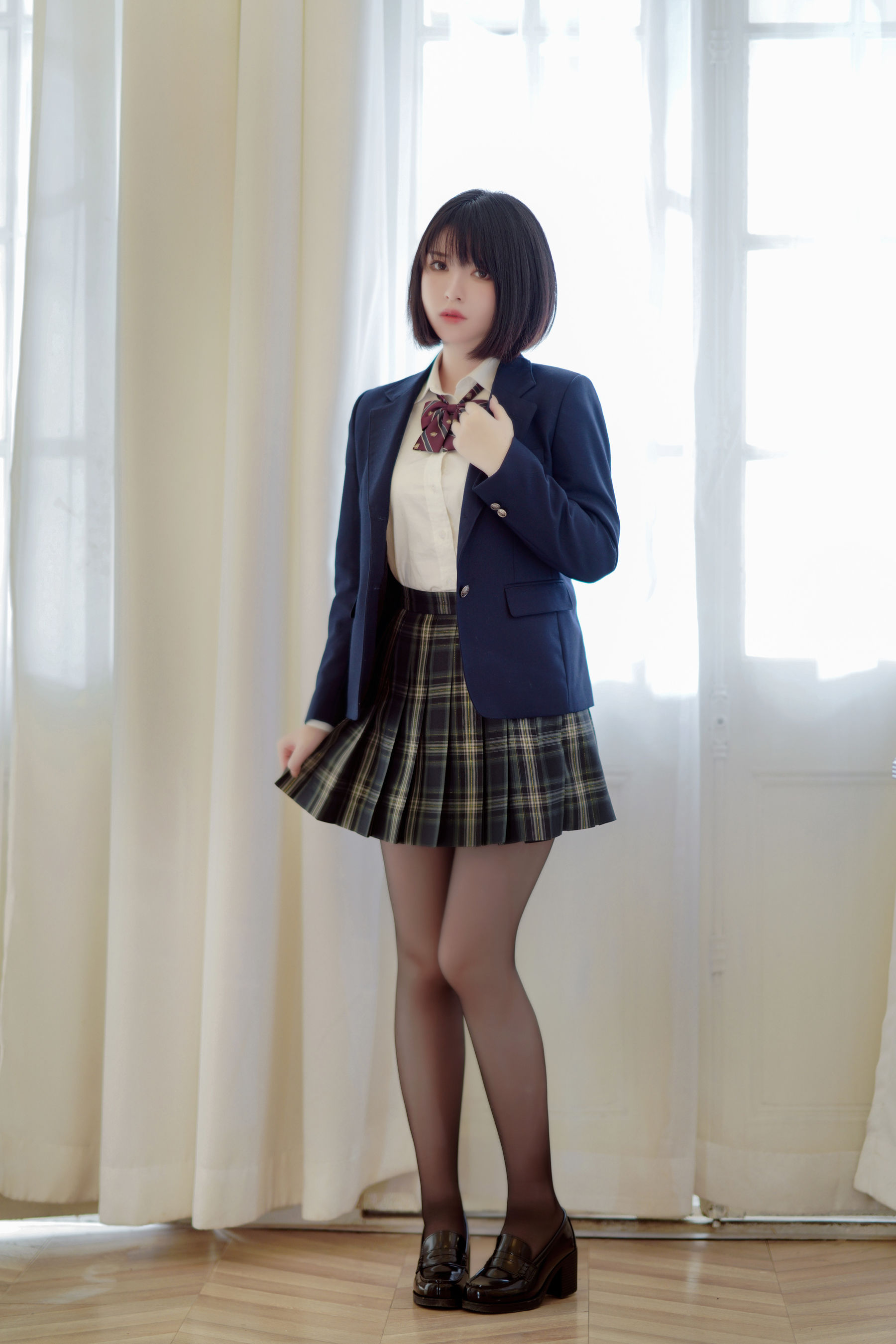  半半子 - 彼女の制服姿が好き 第1张